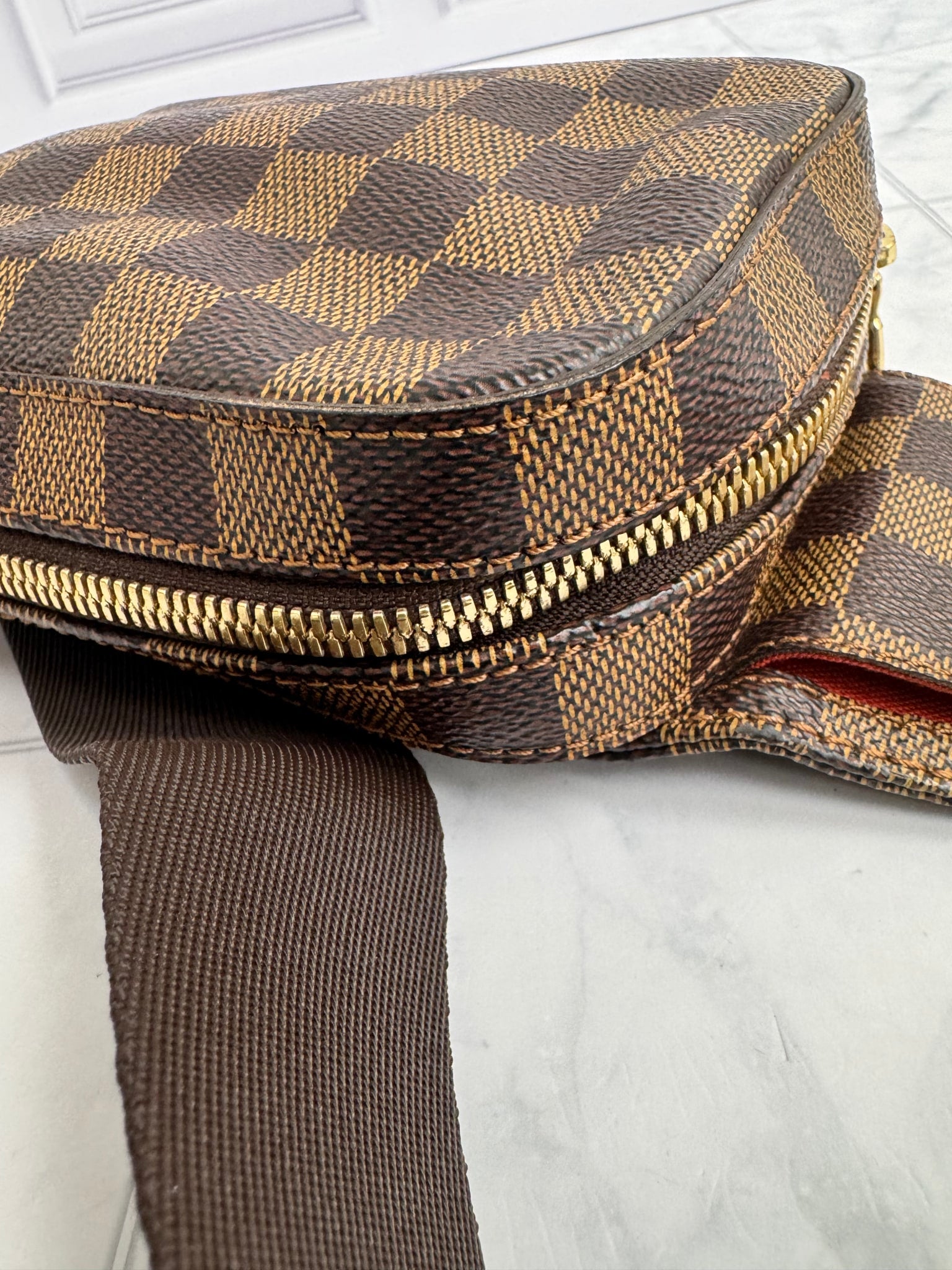 Louis Vuitton Damier Ebene Geronimos Belt Bag