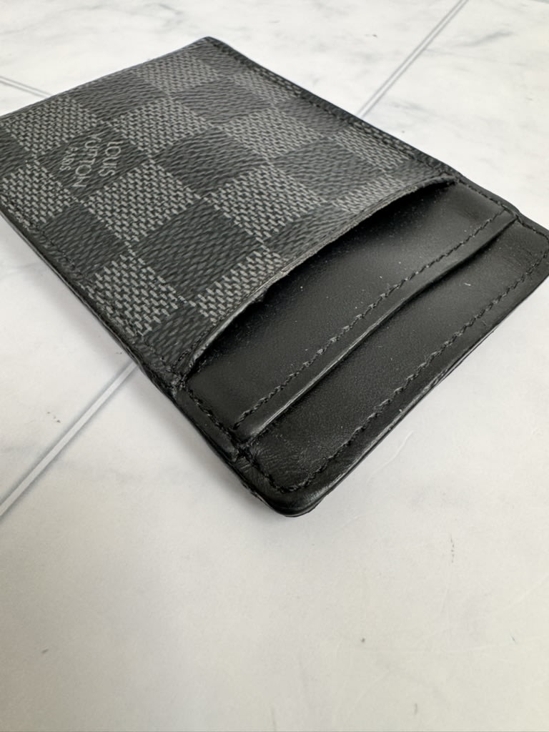 Louis Vuitton Damier Graphite Money Clip Card Case