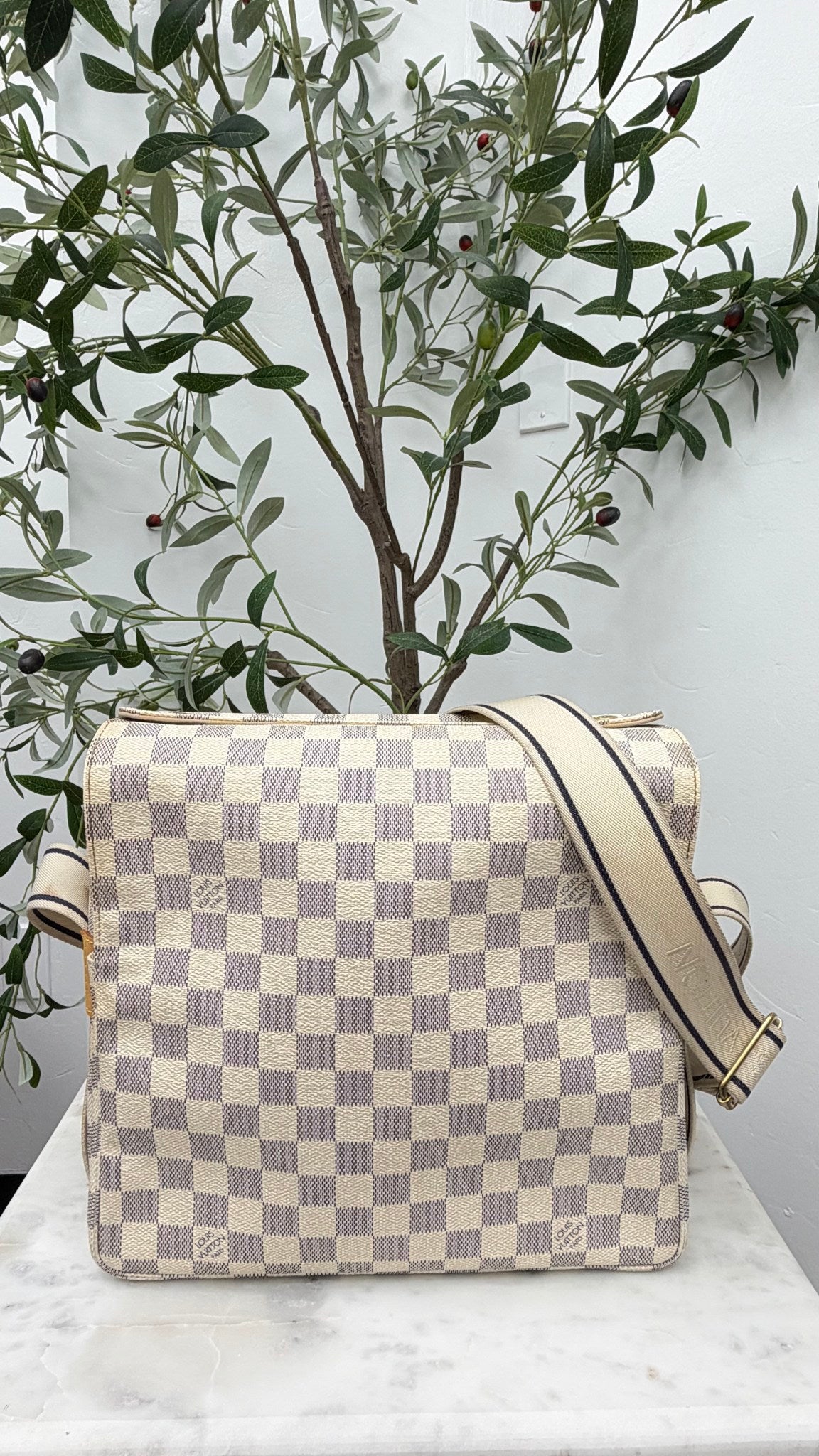 Louis Vuitton Damier Azur Naviglio Crossbody