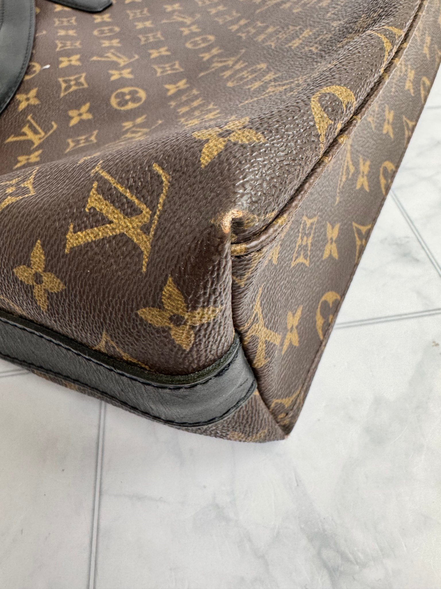 Louis Vuitton Monogram Macassar Kitan Crossbody Bag