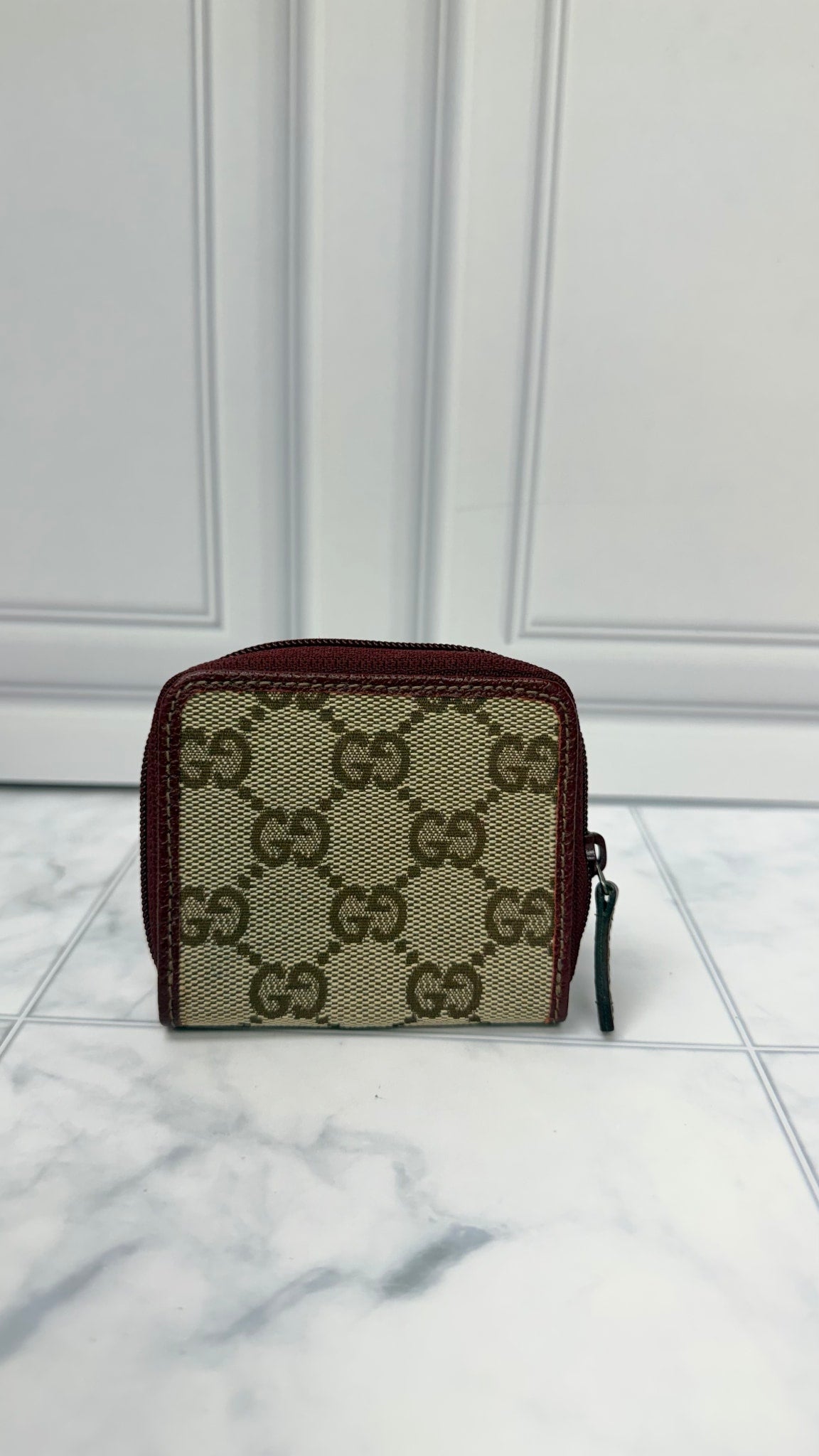 Gucci GG Supreme Canvas Coin Pouch