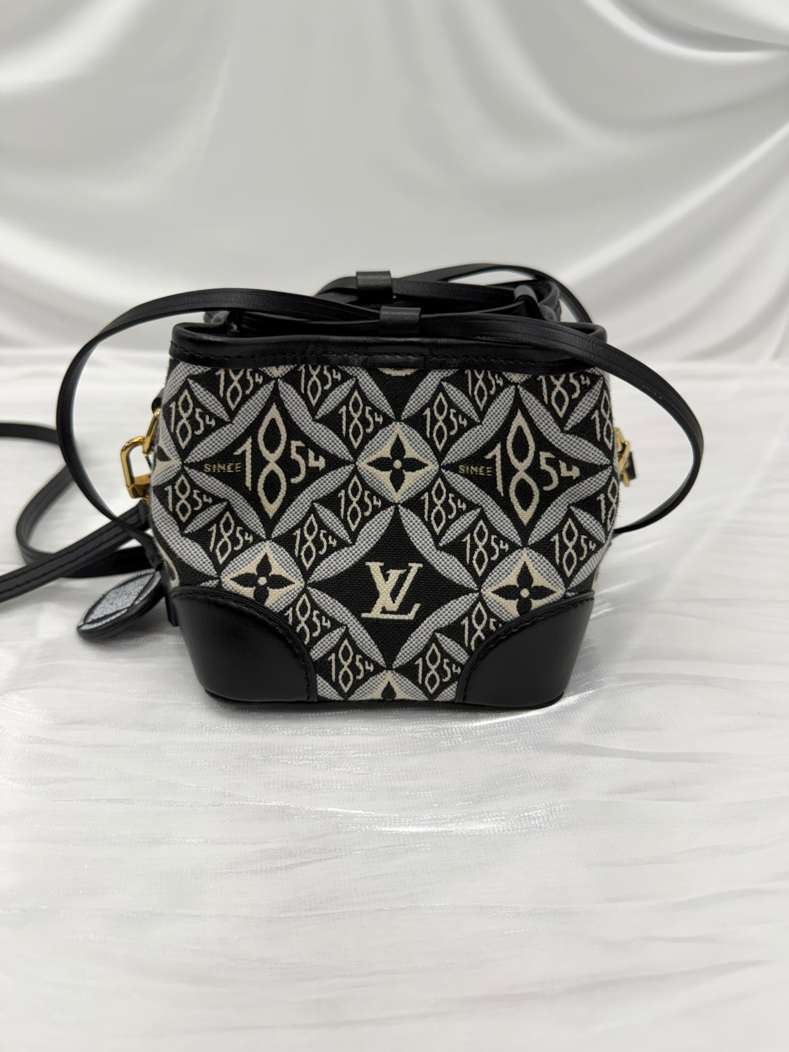 LIKE NEW- Louis Vuitton Black 1854 Jacquard Noe Crossbody