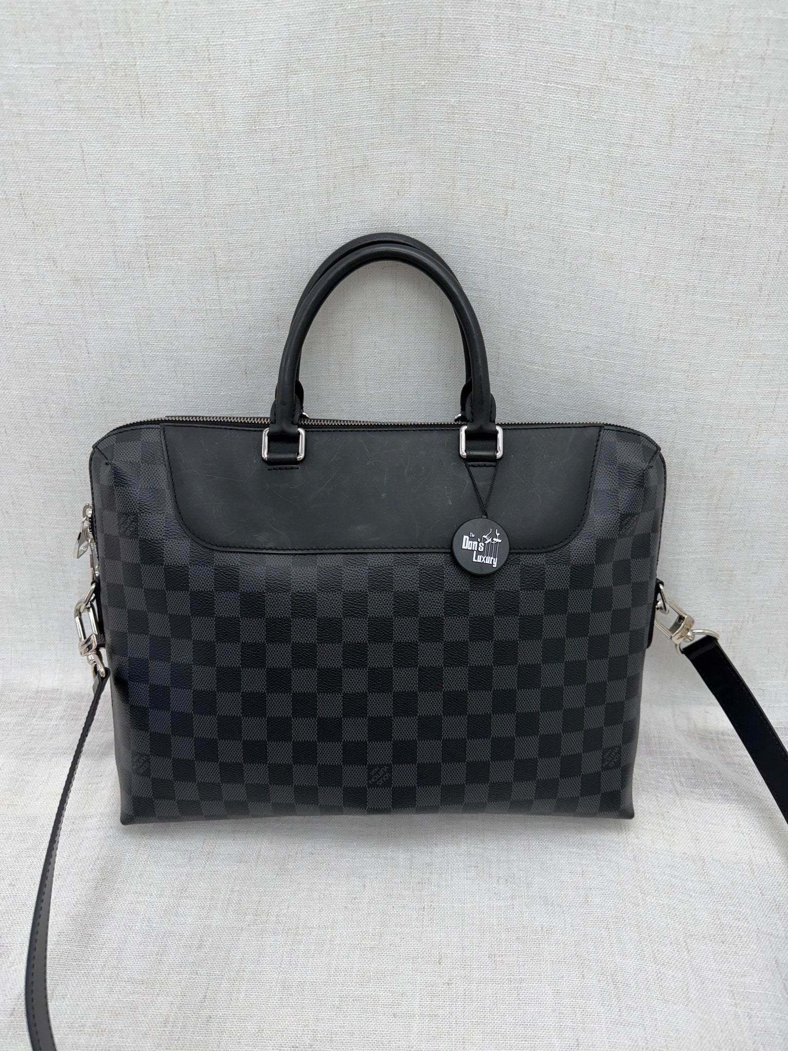 Louis Vuitton Damier Graphite Porte Documents Bag