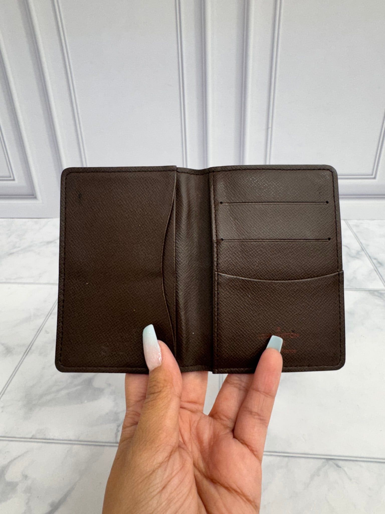 Louis Vuitton Damier Ebene Pocket Organizer
