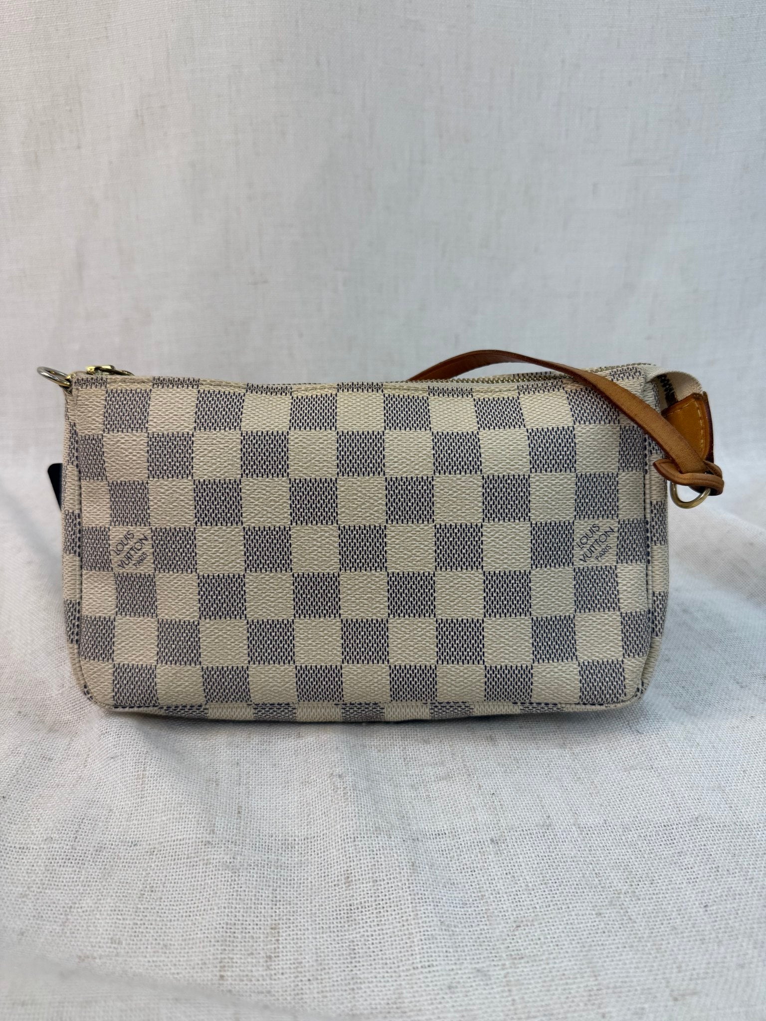 Louis Vuitton Damier Azur Pochette Bag