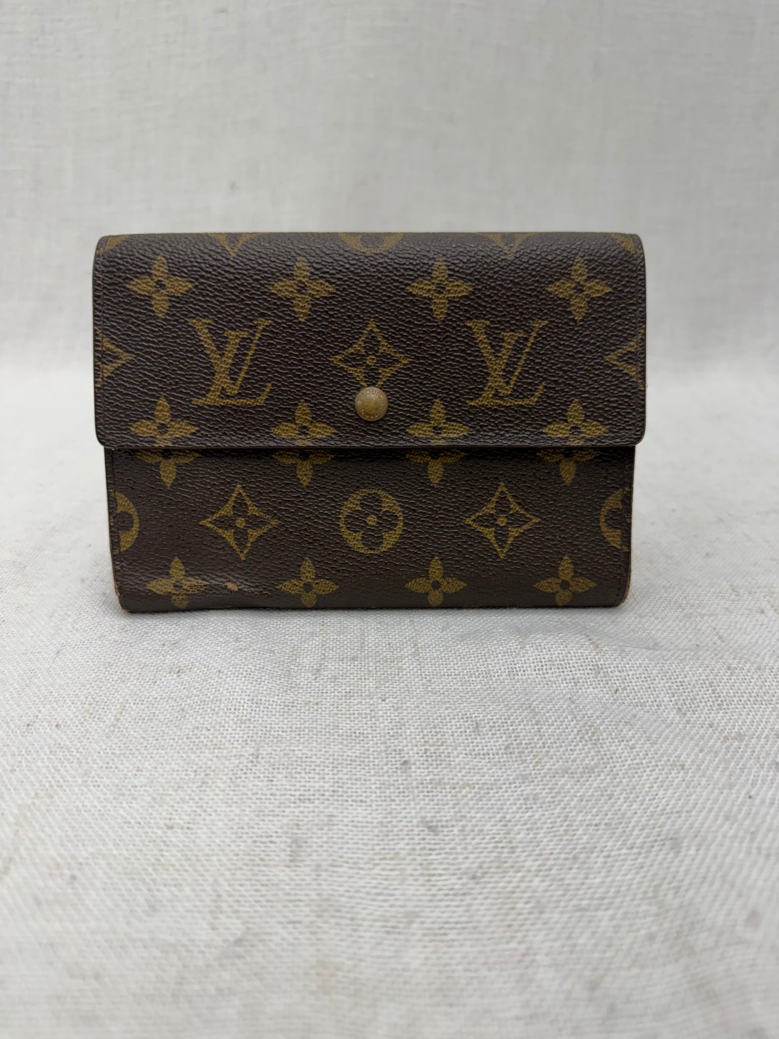 Louis Vuitton Monogram Porte Tresor Trifold Wallet