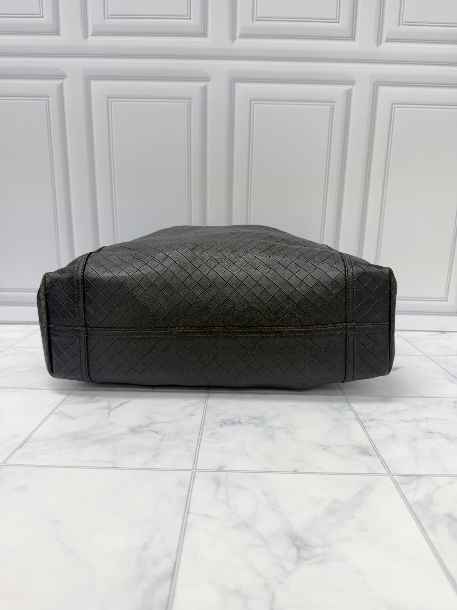 Bottega Veneta Brown Intrecciato Leather Mirage Tote Bag