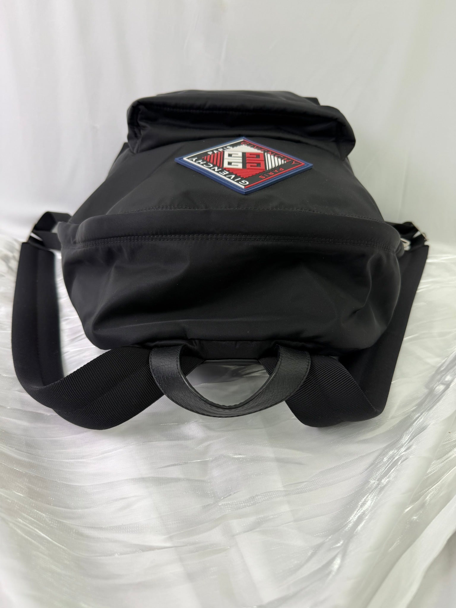 Givenchy Black Nylon Patches Backpack