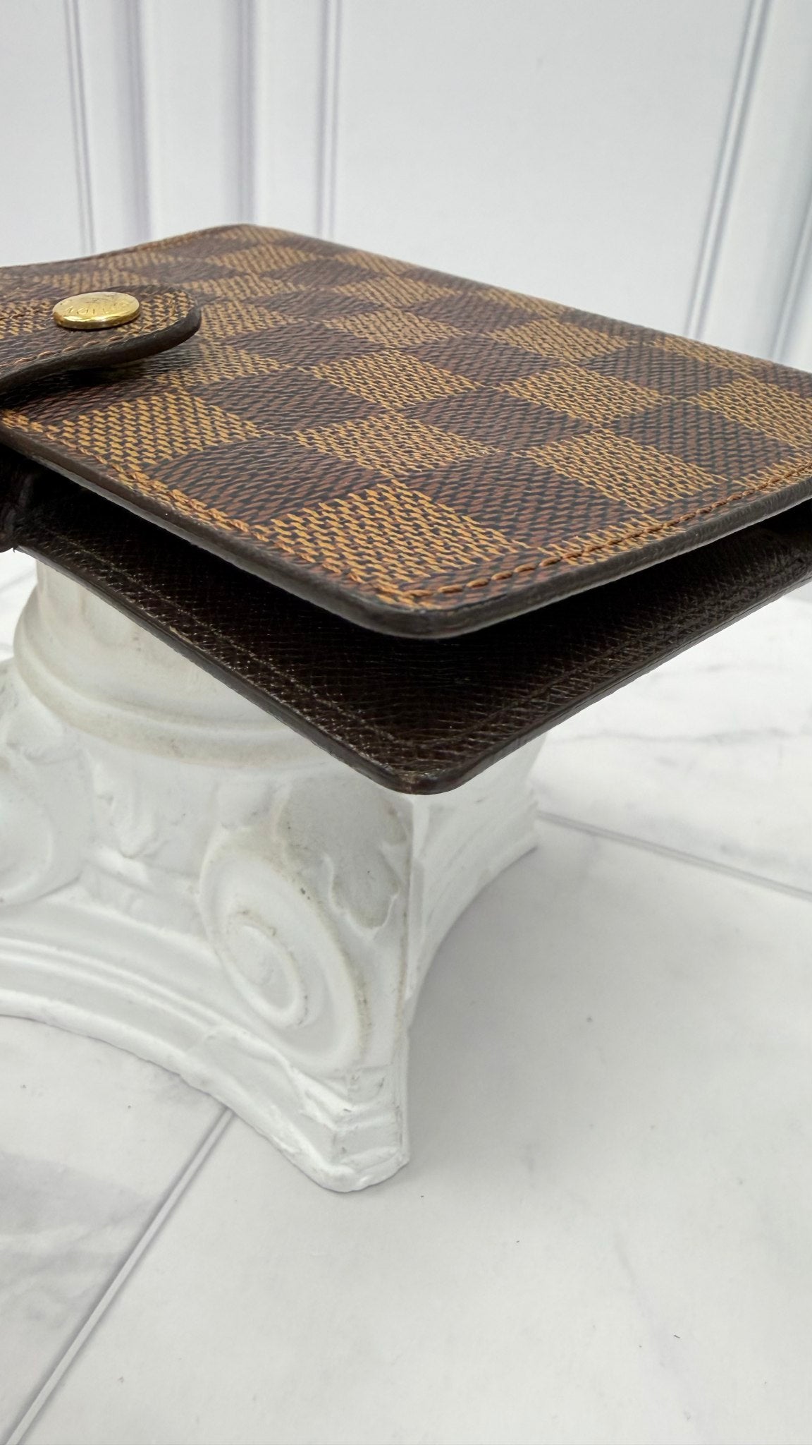 Louis Vuitton Damier Ebene Passport Agenda PM