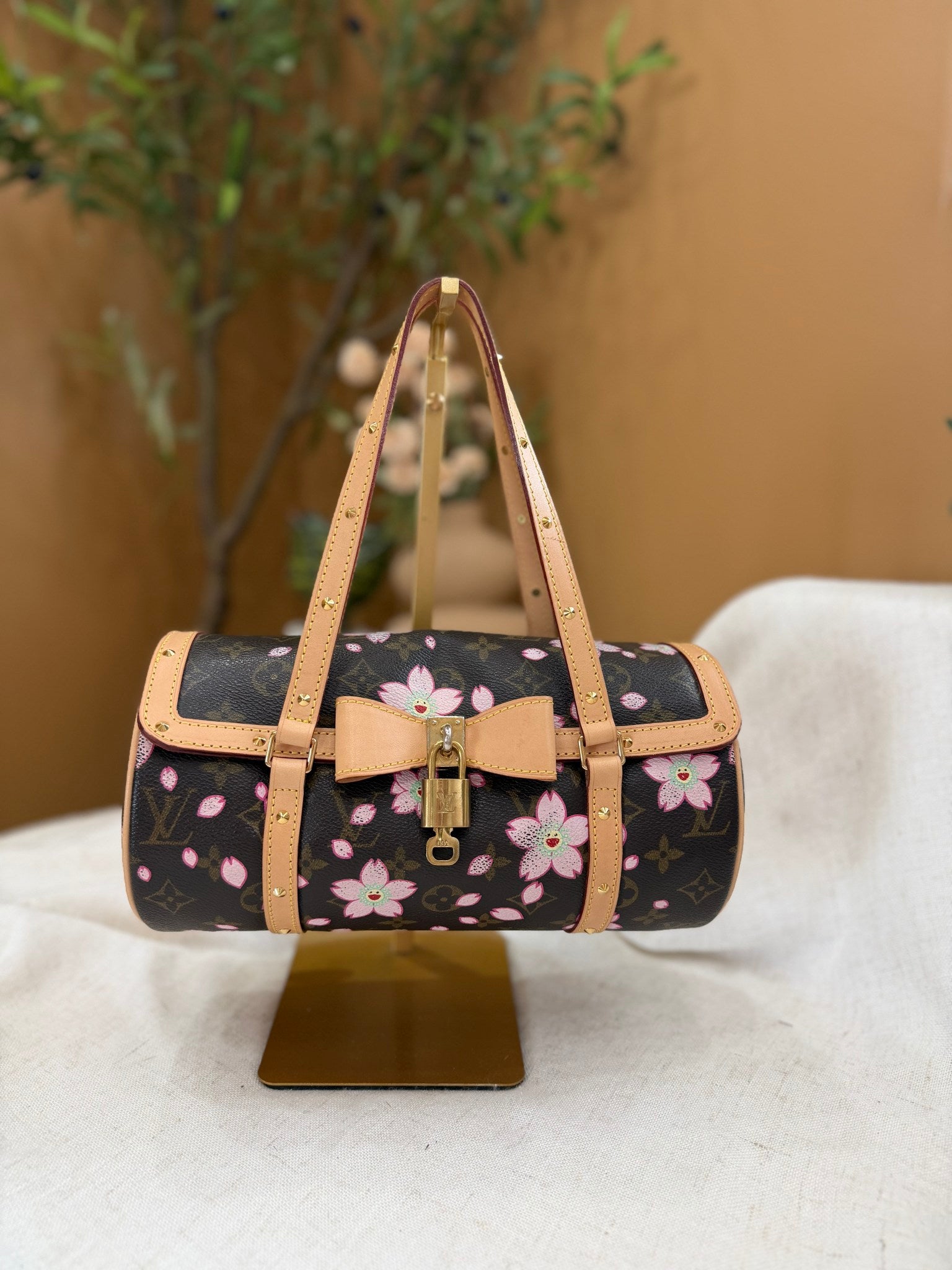 Louis Vuitton Monogram Cherry Blossom Papillon Bag
