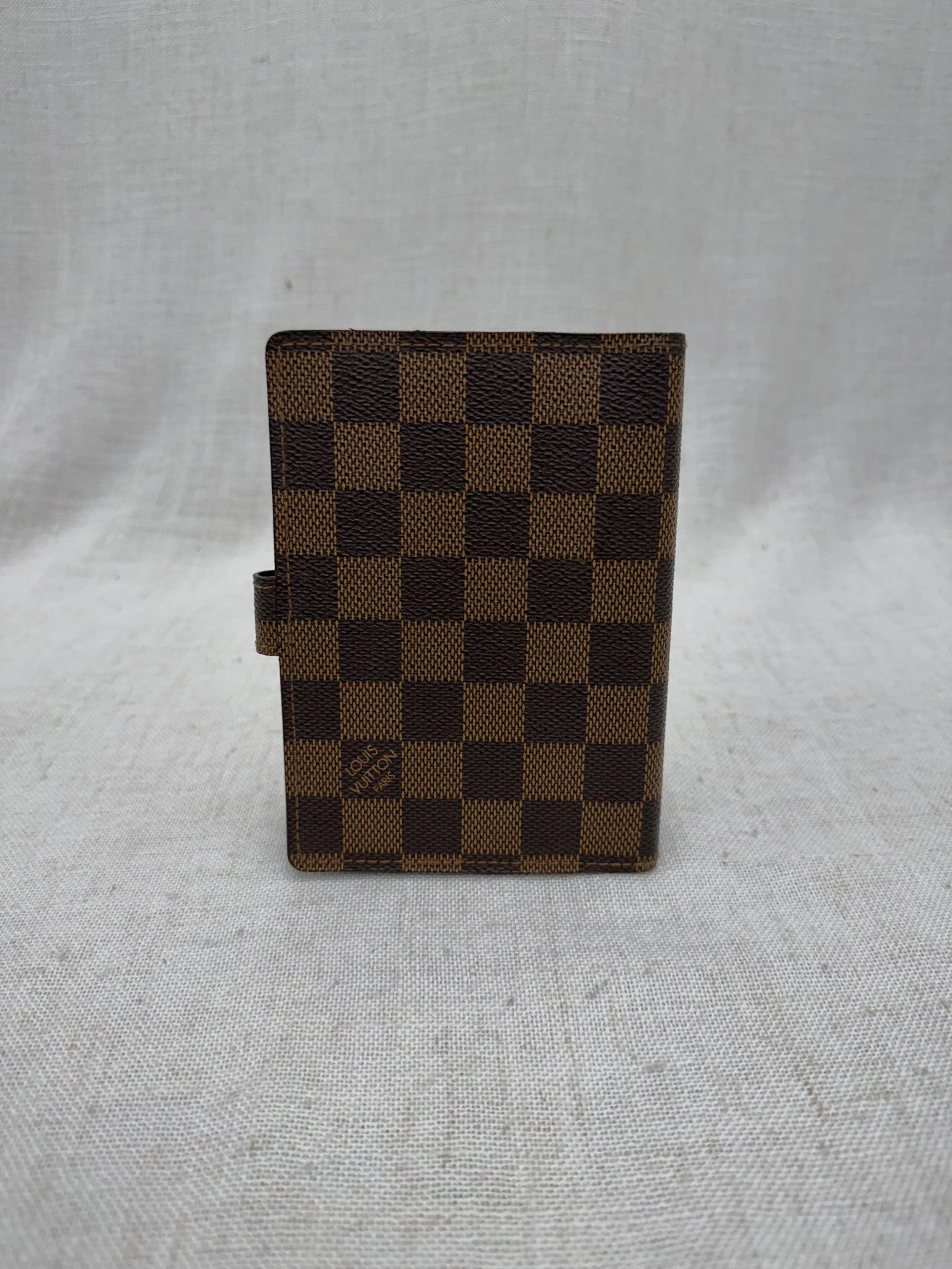 Louis Vuitton Damier Ebene Passport Agenda PM