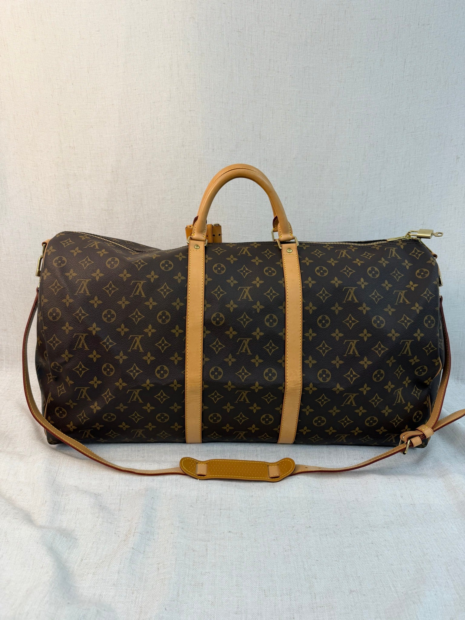 Louis Vuitton Monogram Keepall 60 Bandouliere Bag