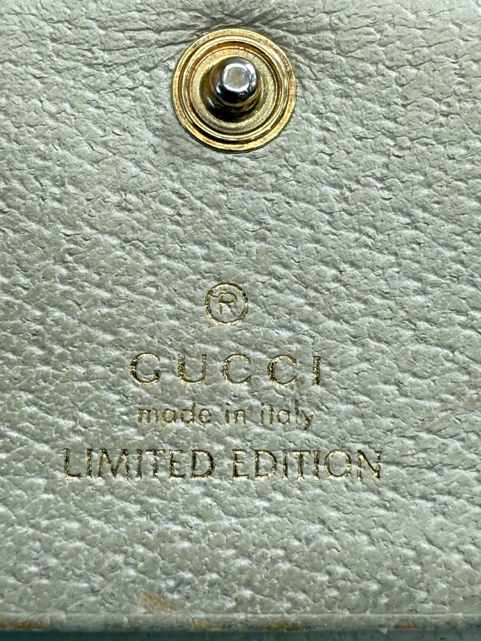 Gucci Limited Edition GG Marmont Flora Canvas Bifold Compact Wallet