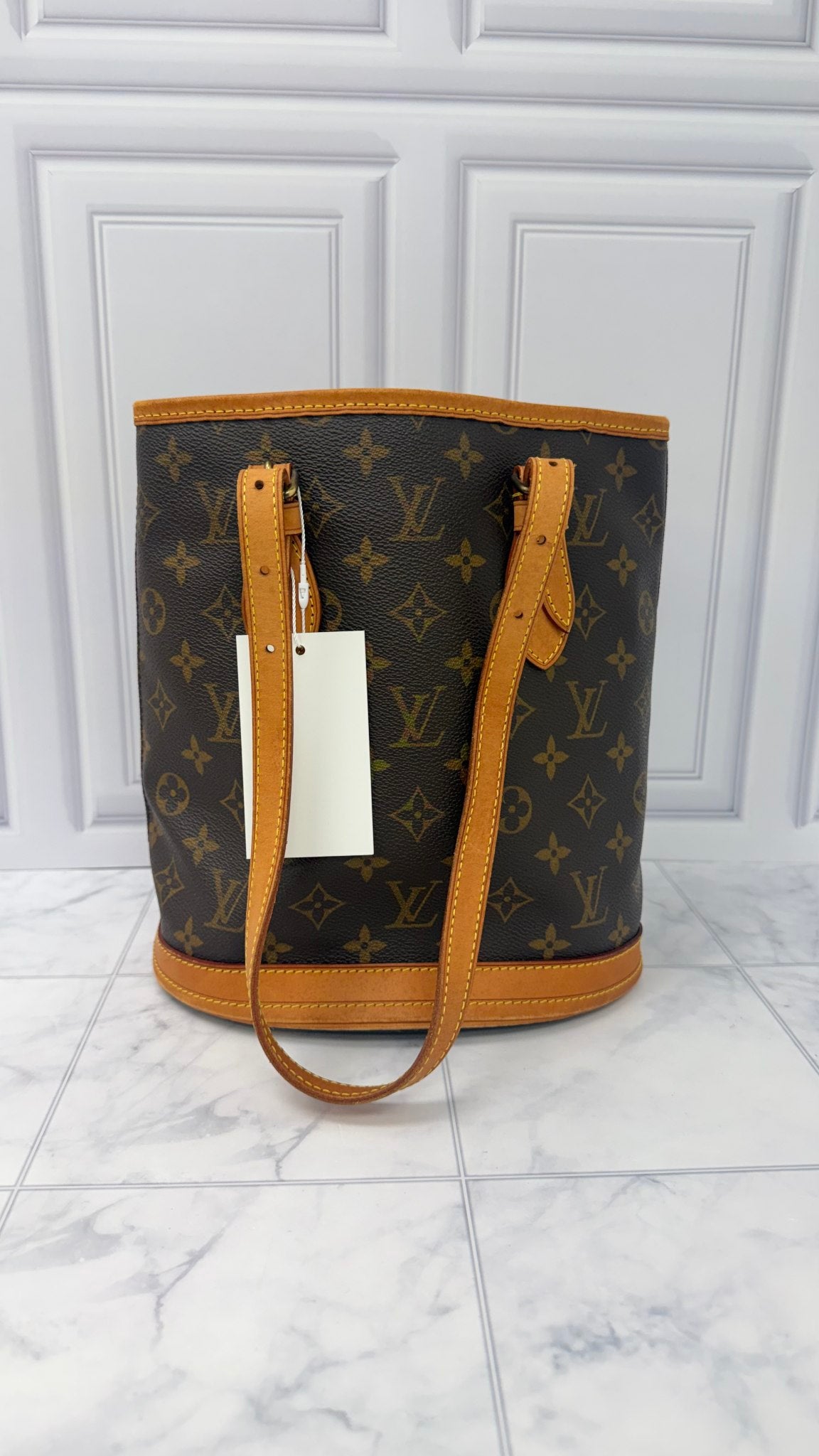 Louis Vuitton Monogram Petite Bucket Bag