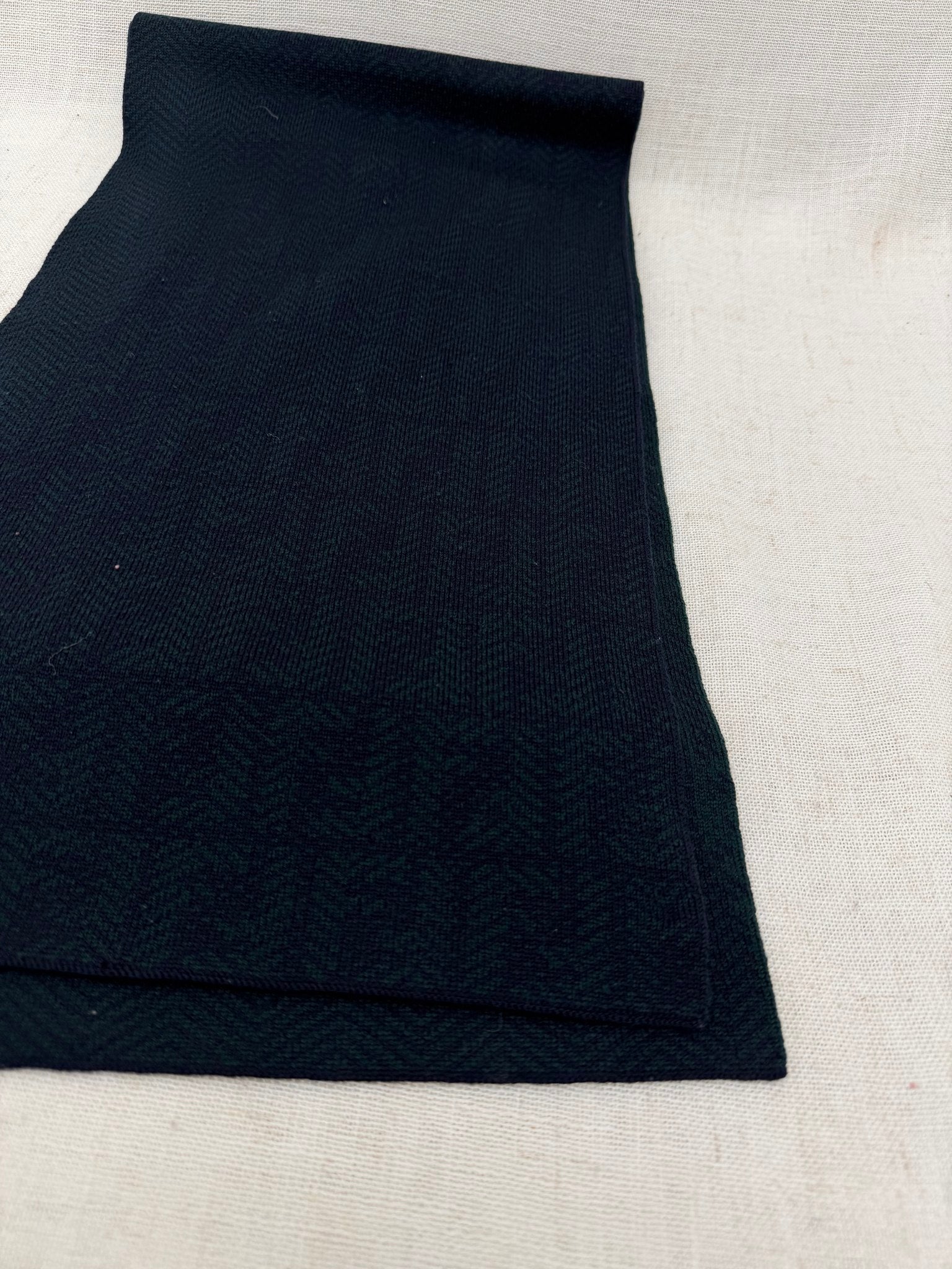 Fendi Blue & Green Herringbone Wool Scarf