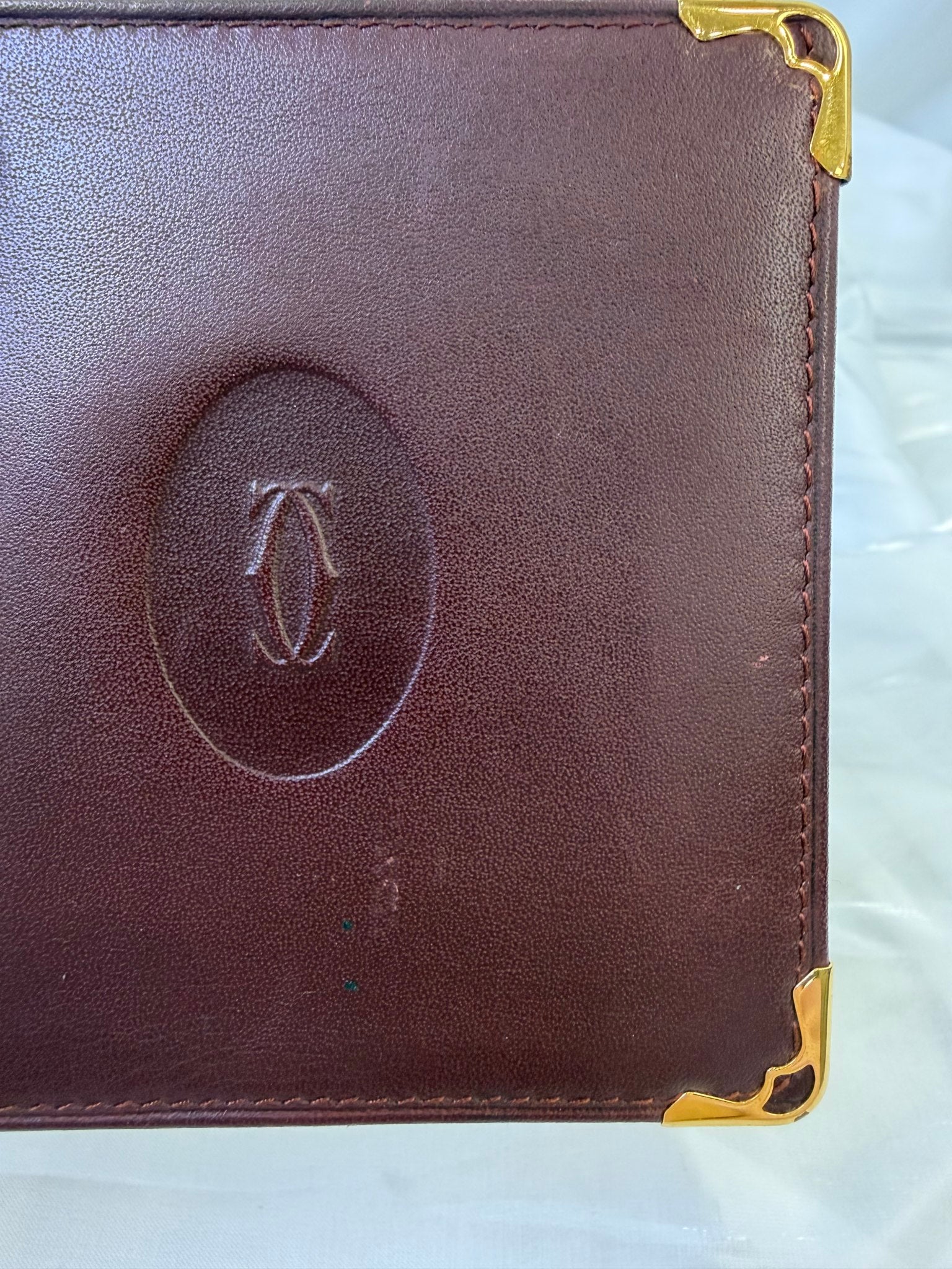 Cariter Bordeaux Leather Bifold Wallet