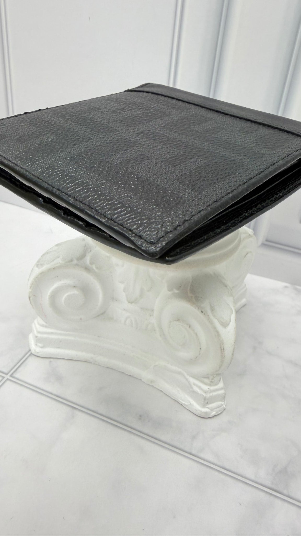 Fendi Black Zucca Coated Canvas Bifold