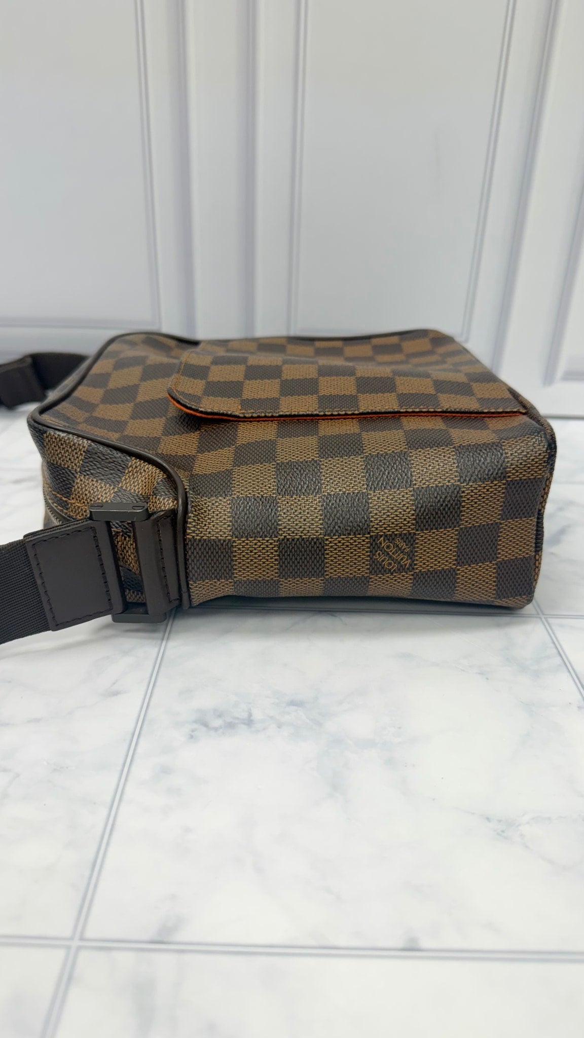 Louis Vuitton Damier Ebene Olav PM Crossbody Bag