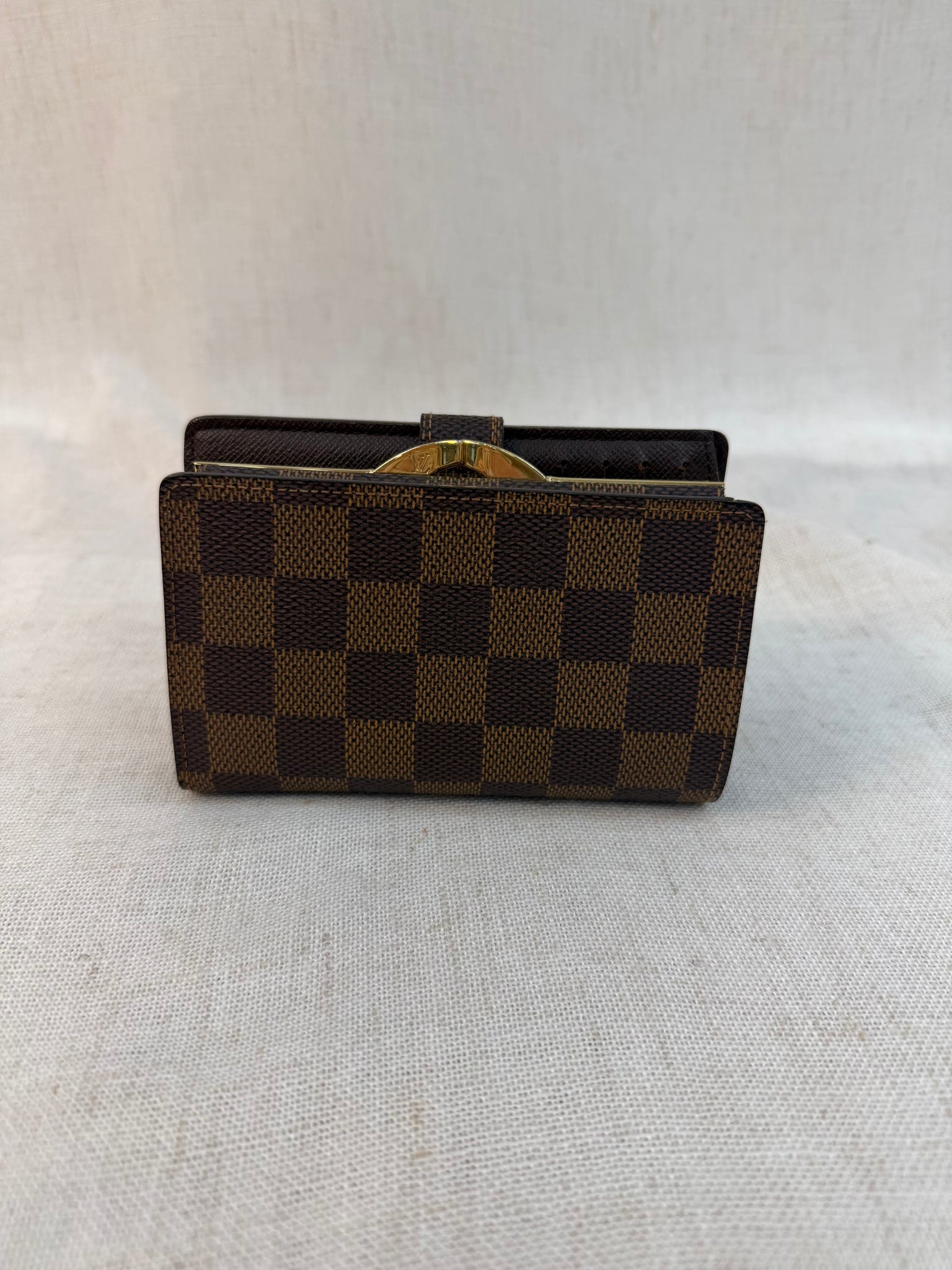 Louis Vuitton Damier Ebene French Wallet