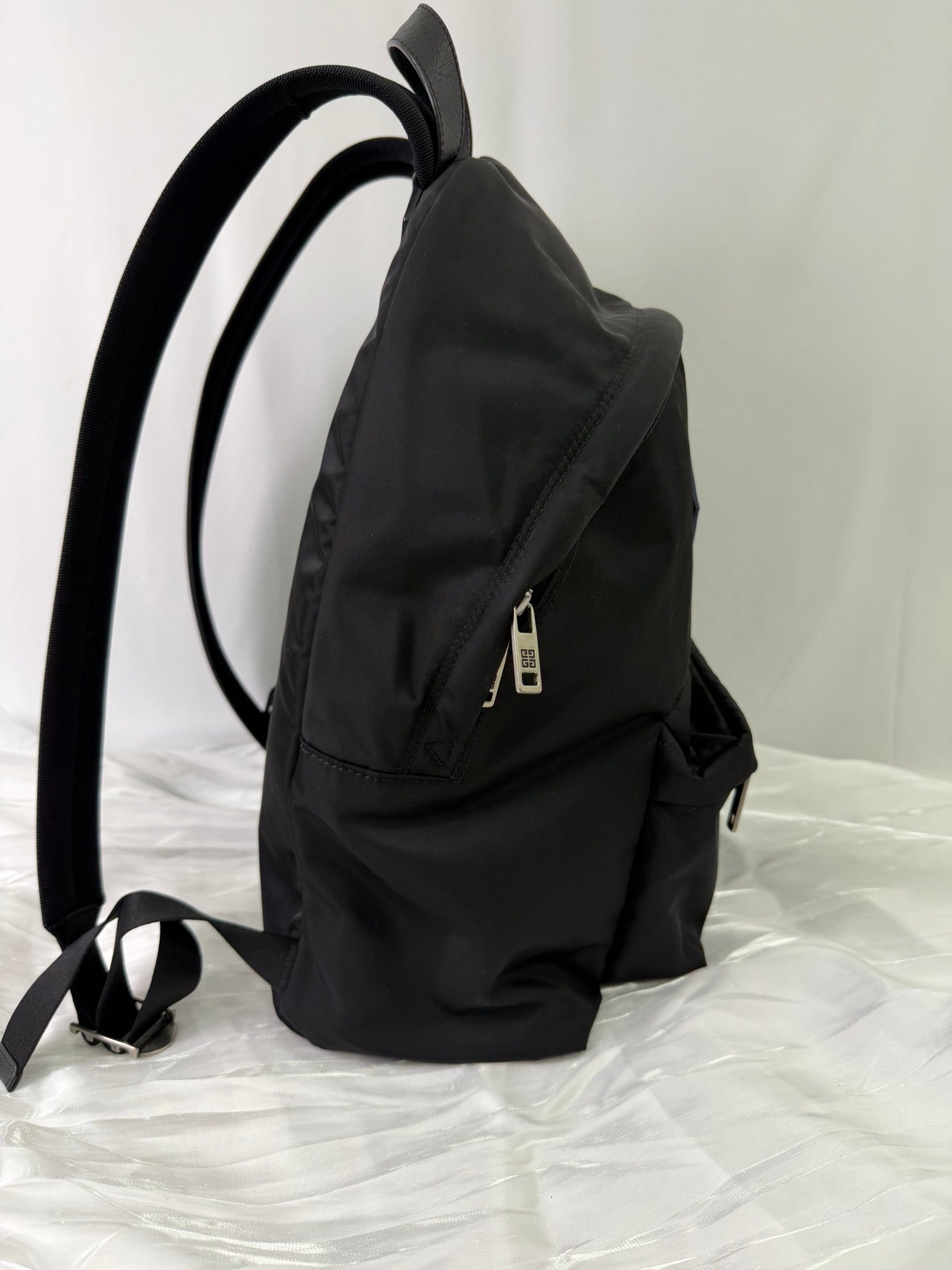 Givenchy Black Nylon Patches Backpack
