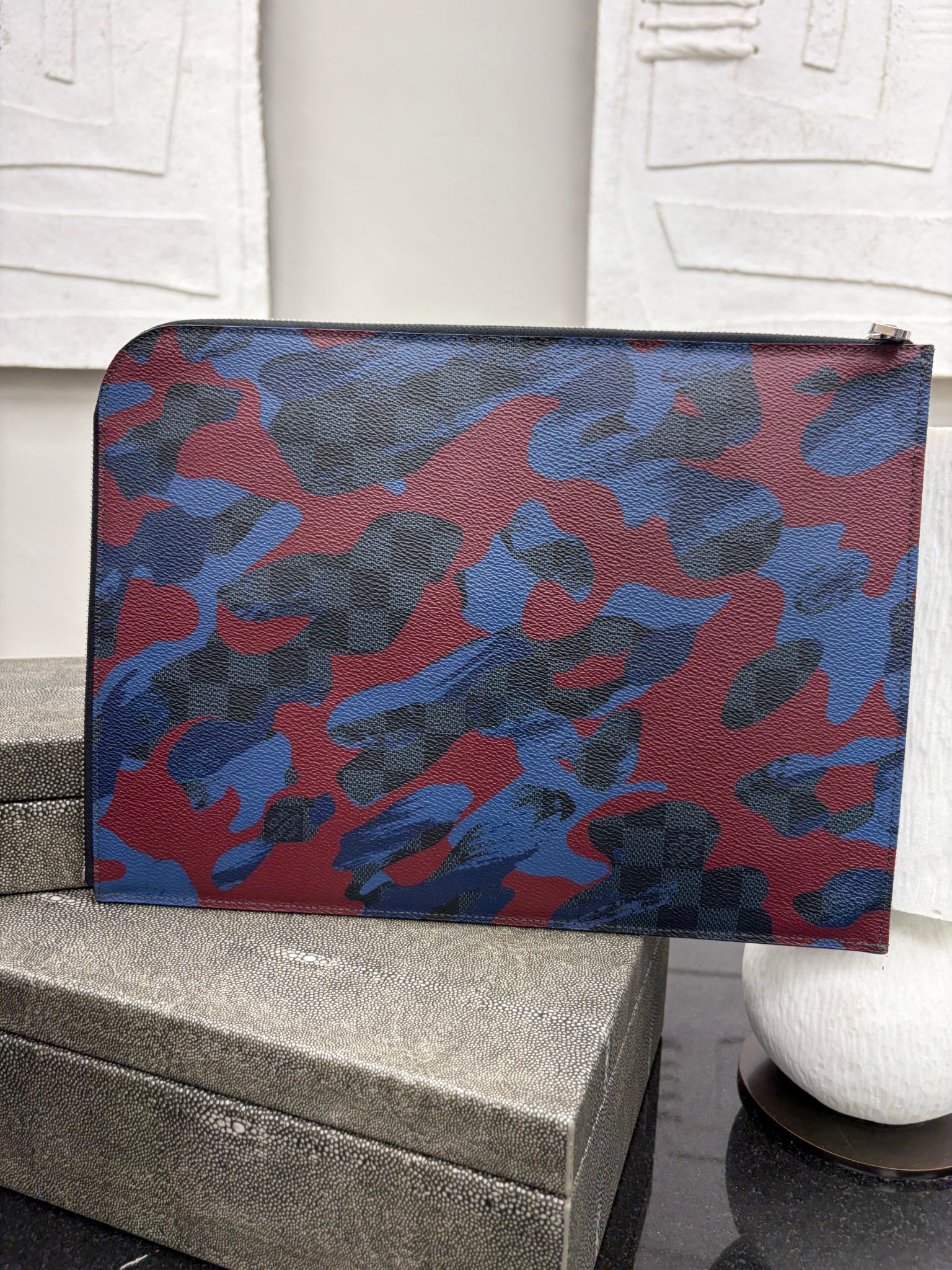 Louis Vuitton Damier Cobalt Camouflage Pochette Jour