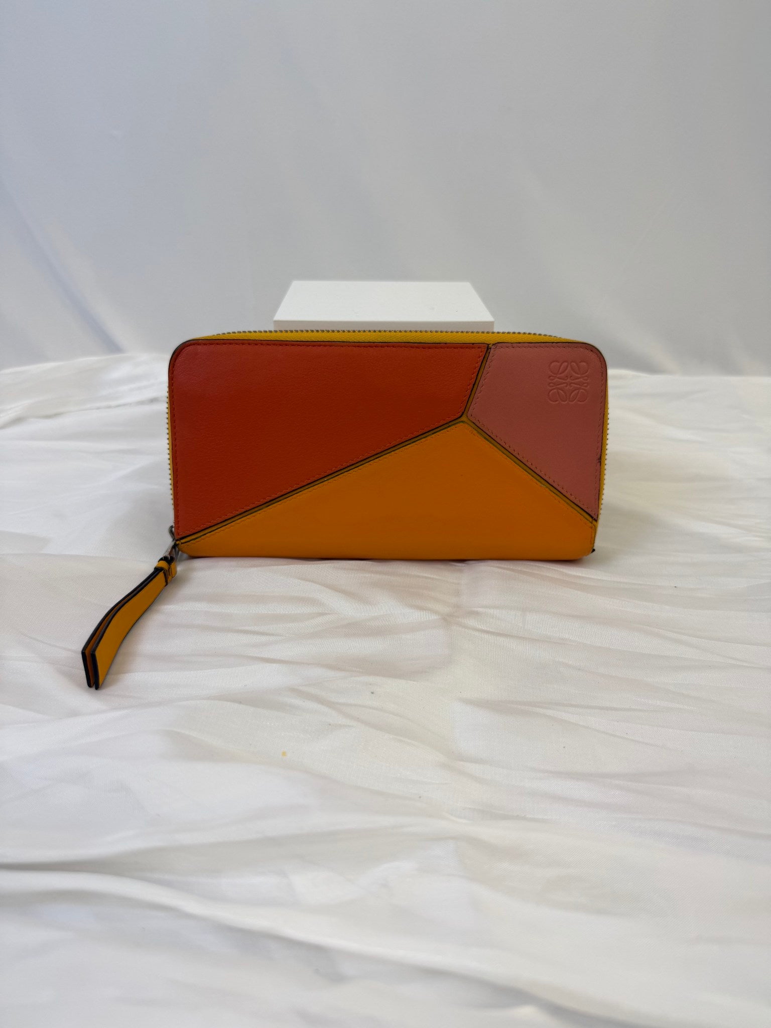 Loewe Tricolor Leather Long Zippy Wallet