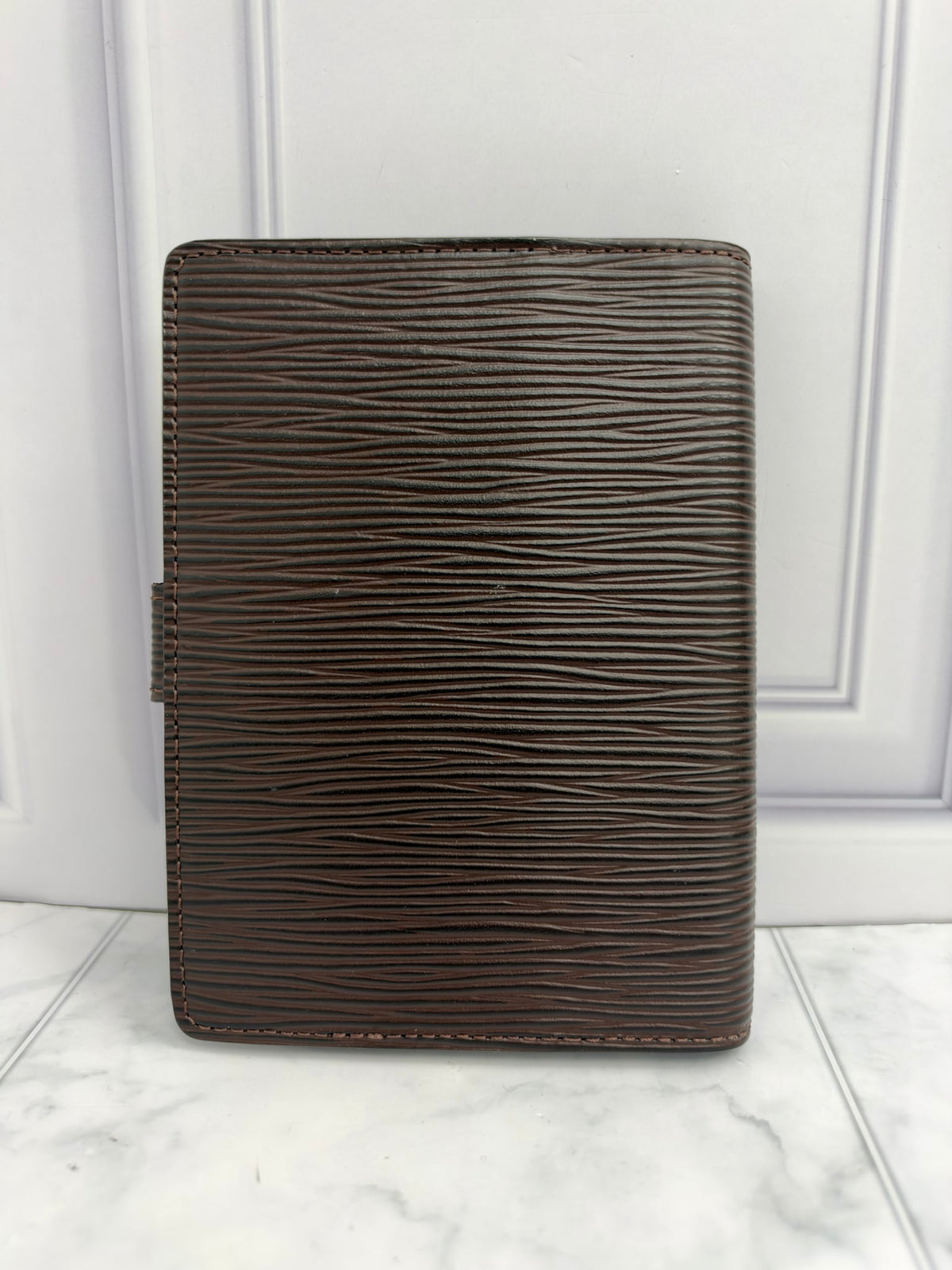 Louis Vuitton Brown Epi Leather Agenda PM