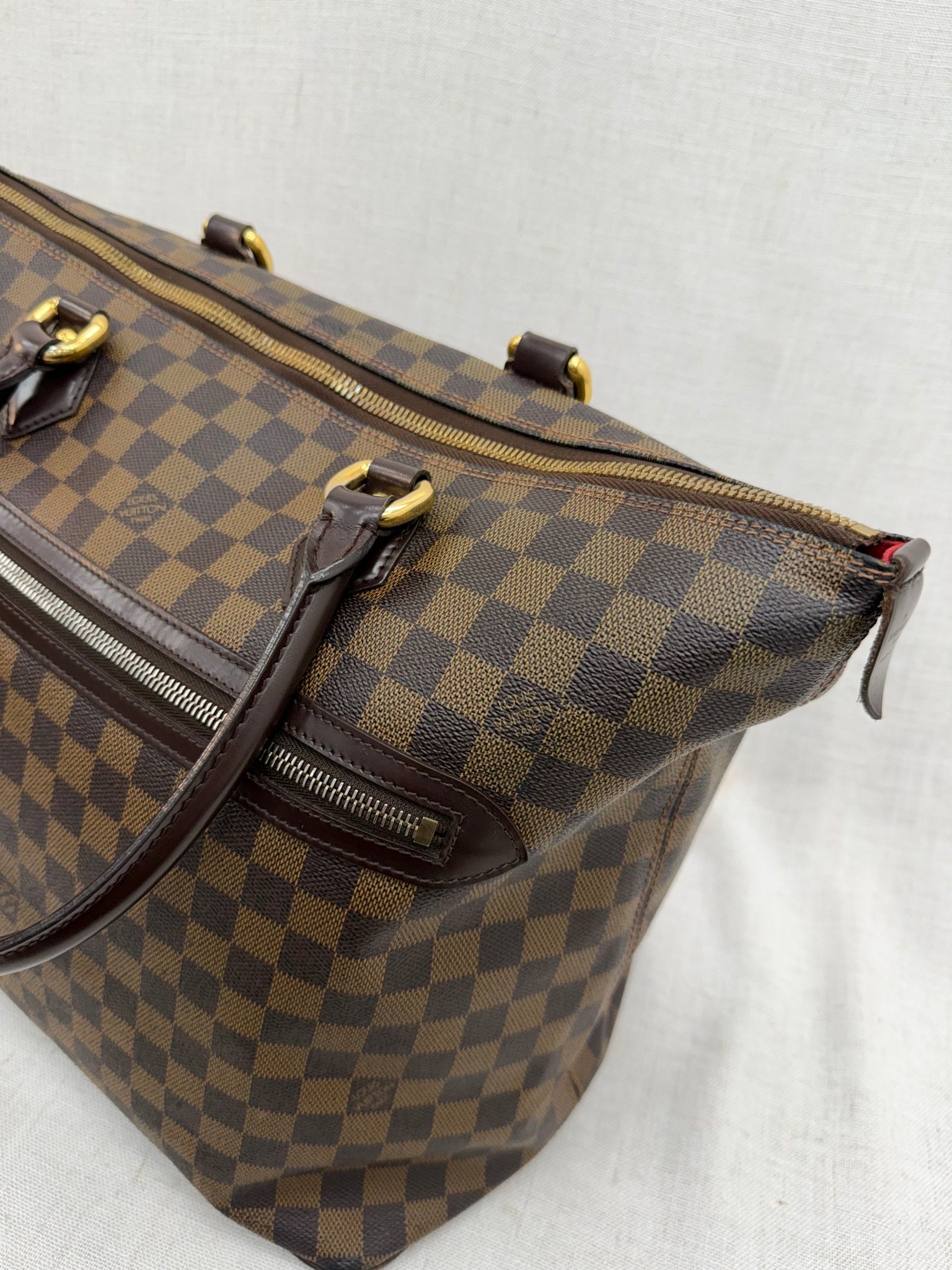 Louis Vuitton Damier Ebene Saleya GM
