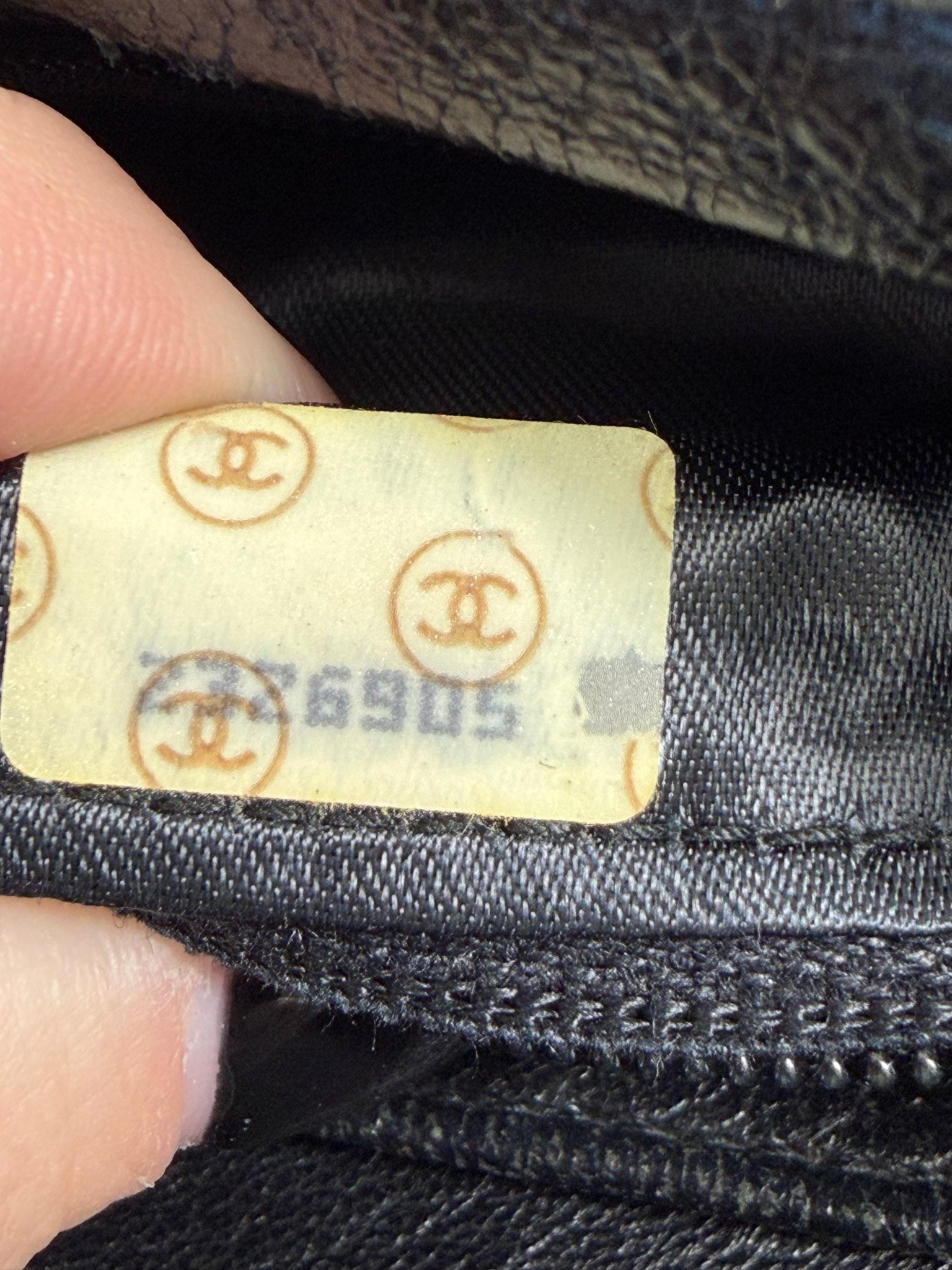 Chanel Black Lambskin Tassel Turnlock Camera Bag