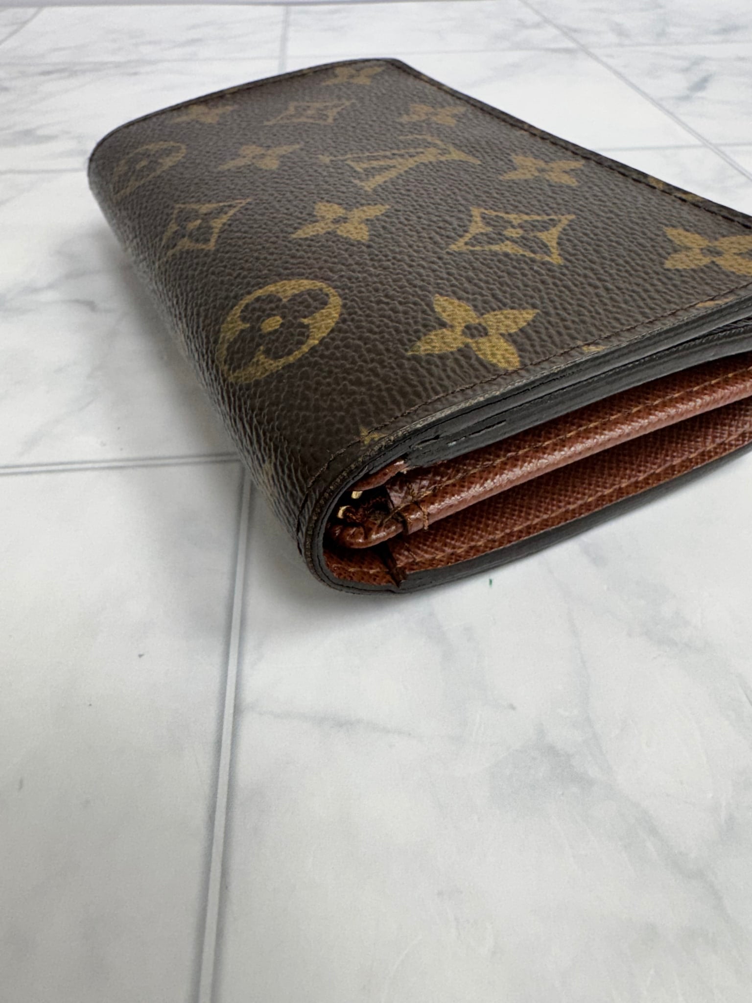 Louis Vuitton Monogram Porte Monnaie Compact Wallet
