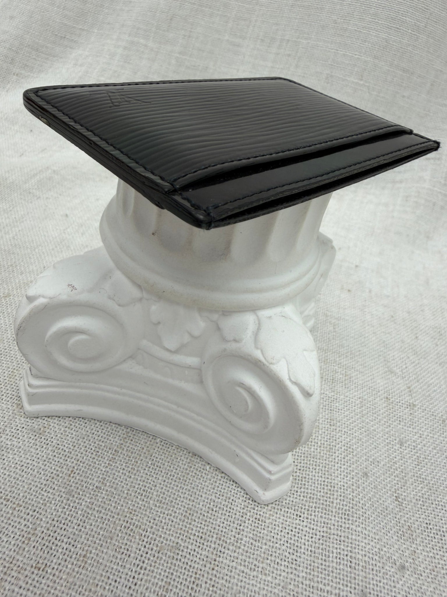 Louis Vuitton Black Electric Epi Card Case