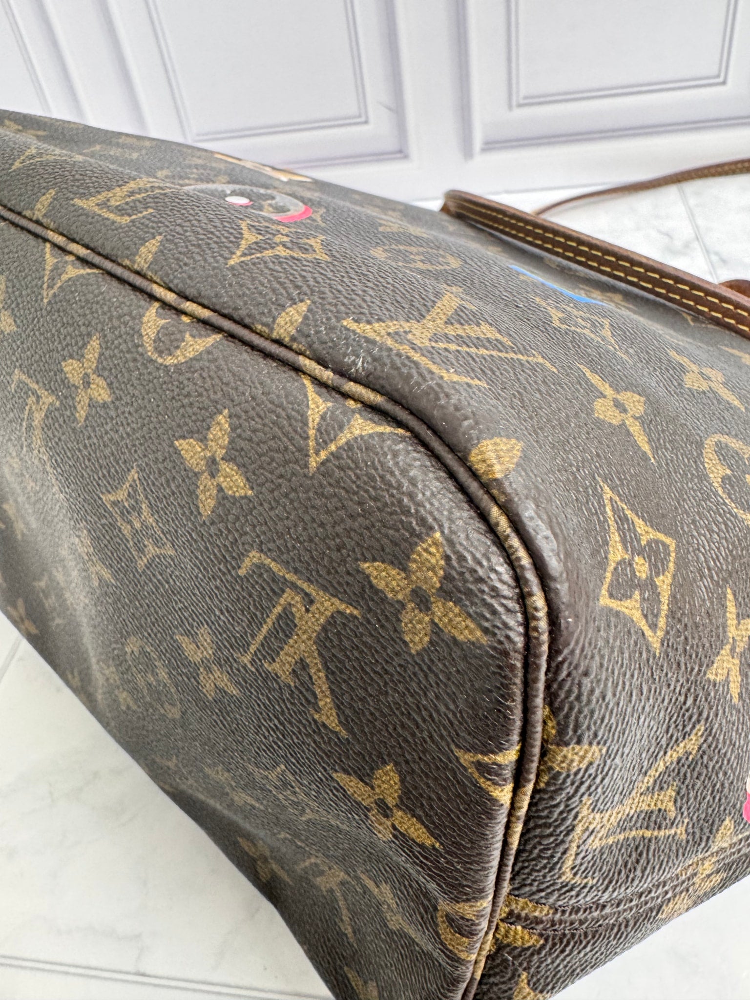 Louis Vuitton Monogram Love Lock Neverfull MM
