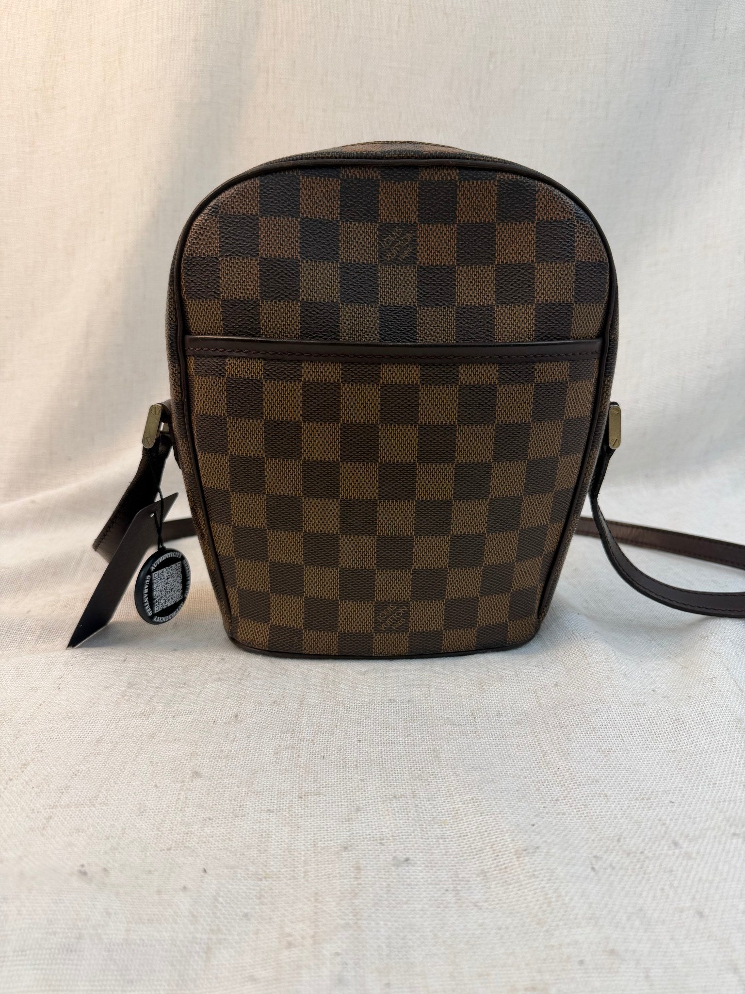 Louis Vuitton Damier Ebene Ipanema Crossbody Bag