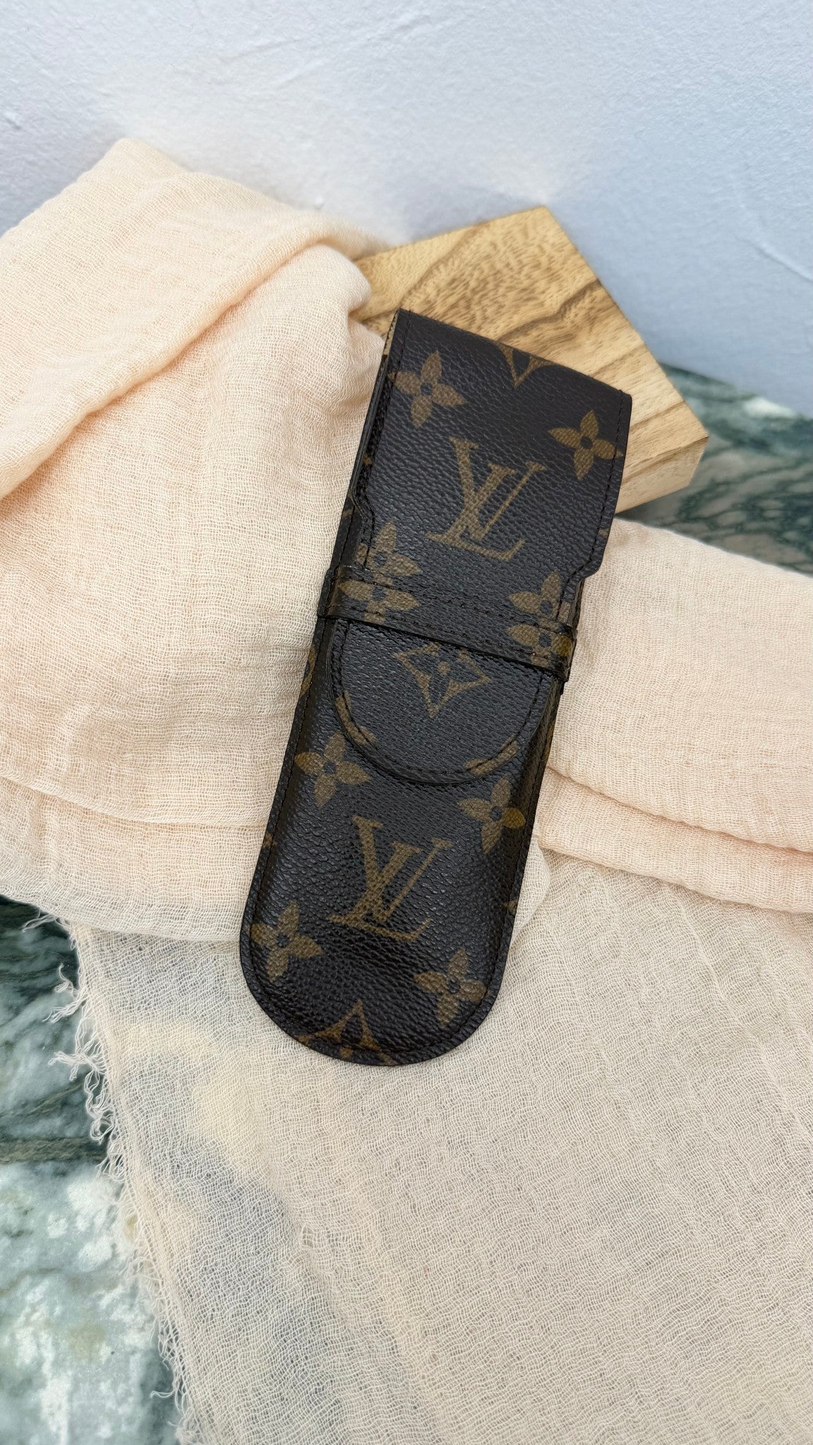Louis Vuitton Monogram Pen Case