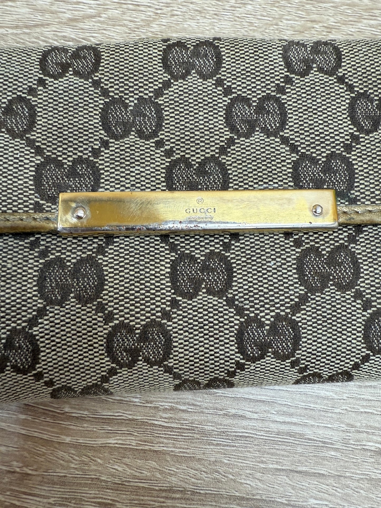 Gucci Canvas Long Wallet
