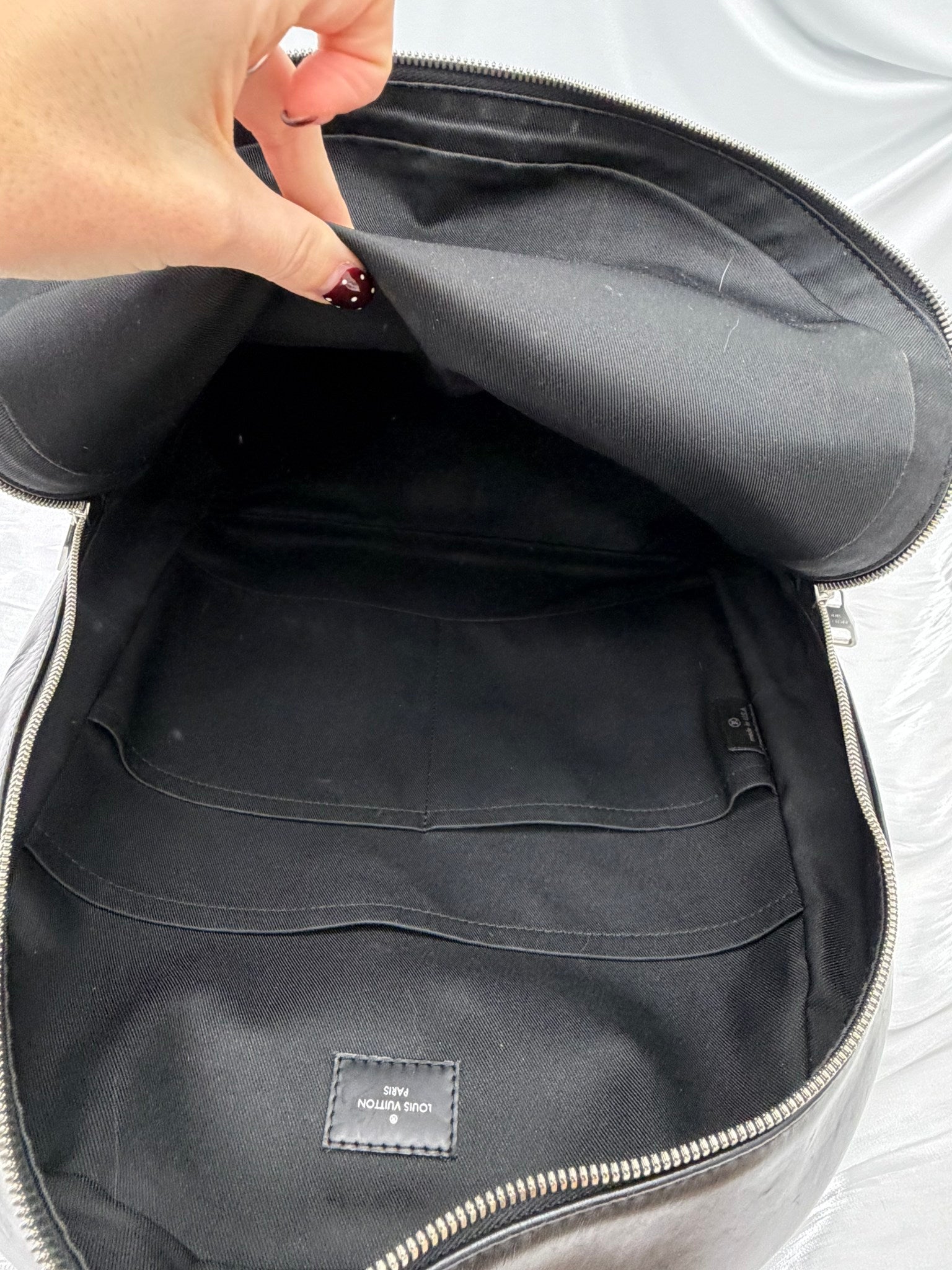 Louis Vuitton Black Damier Graphite Josh Backpack