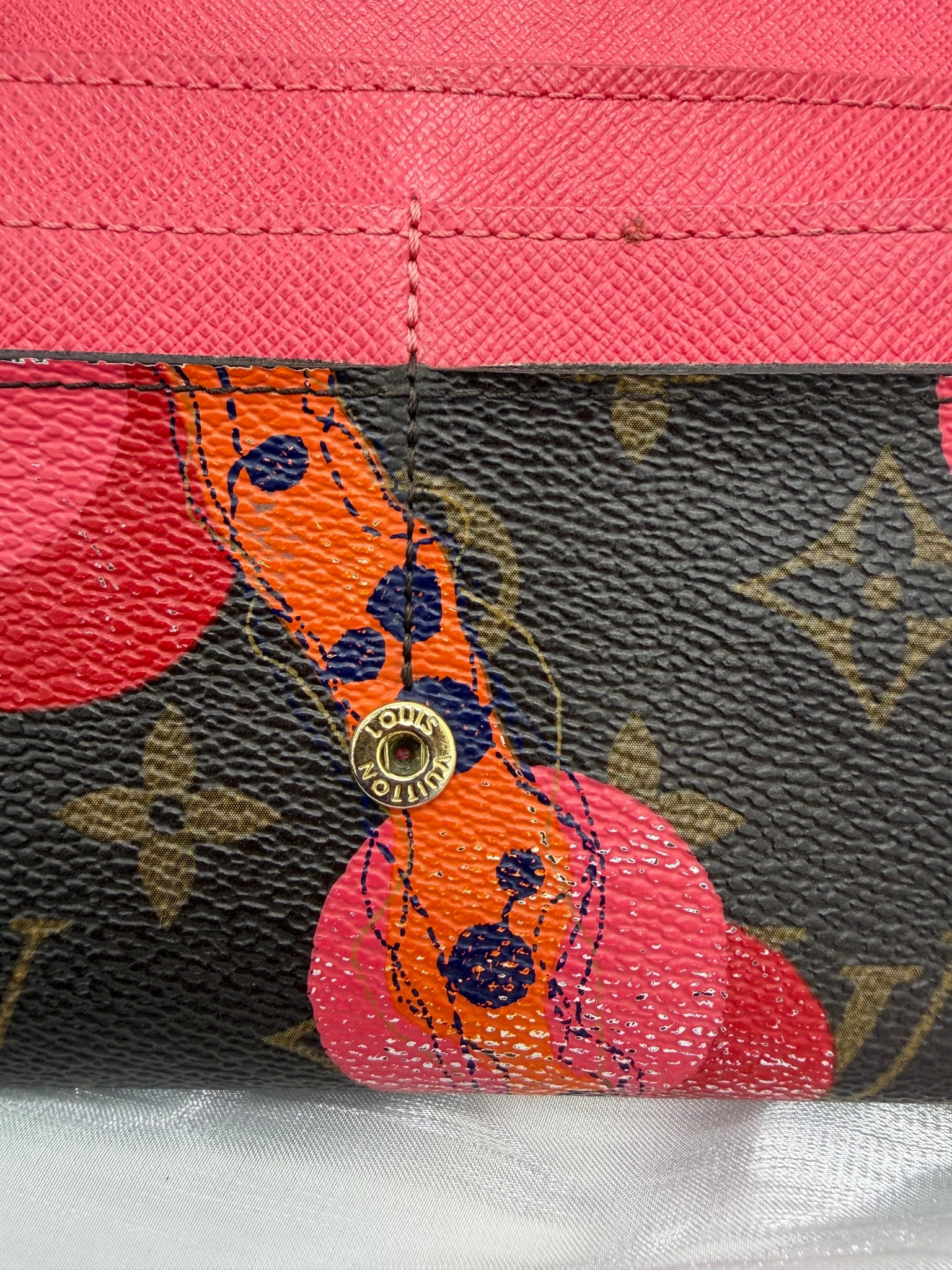 Louis Vuitton Monogram & Epi Limited Edition Sarah Wallet