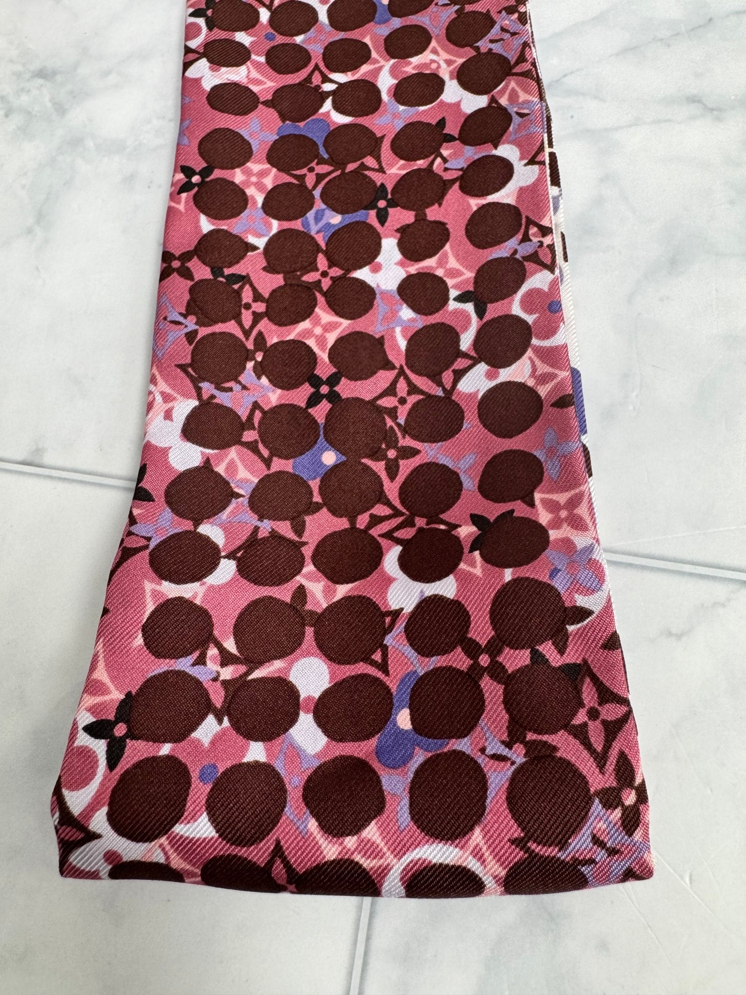 Louis Vuitton Pink And Purple Monogram Twilly