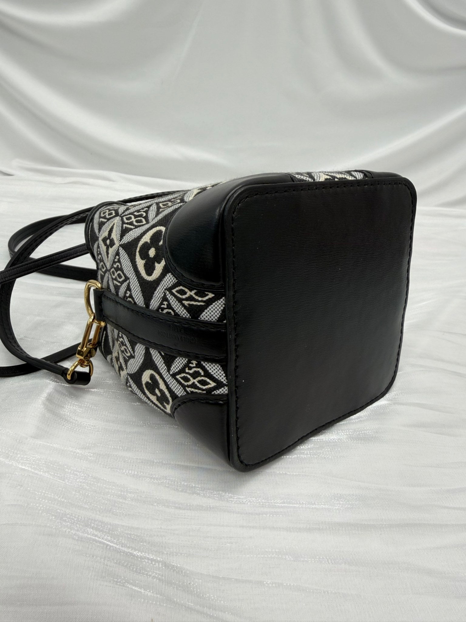 LIKE NEW- Louis Vuitton Black 1854 Jacquard Noe Crossbody