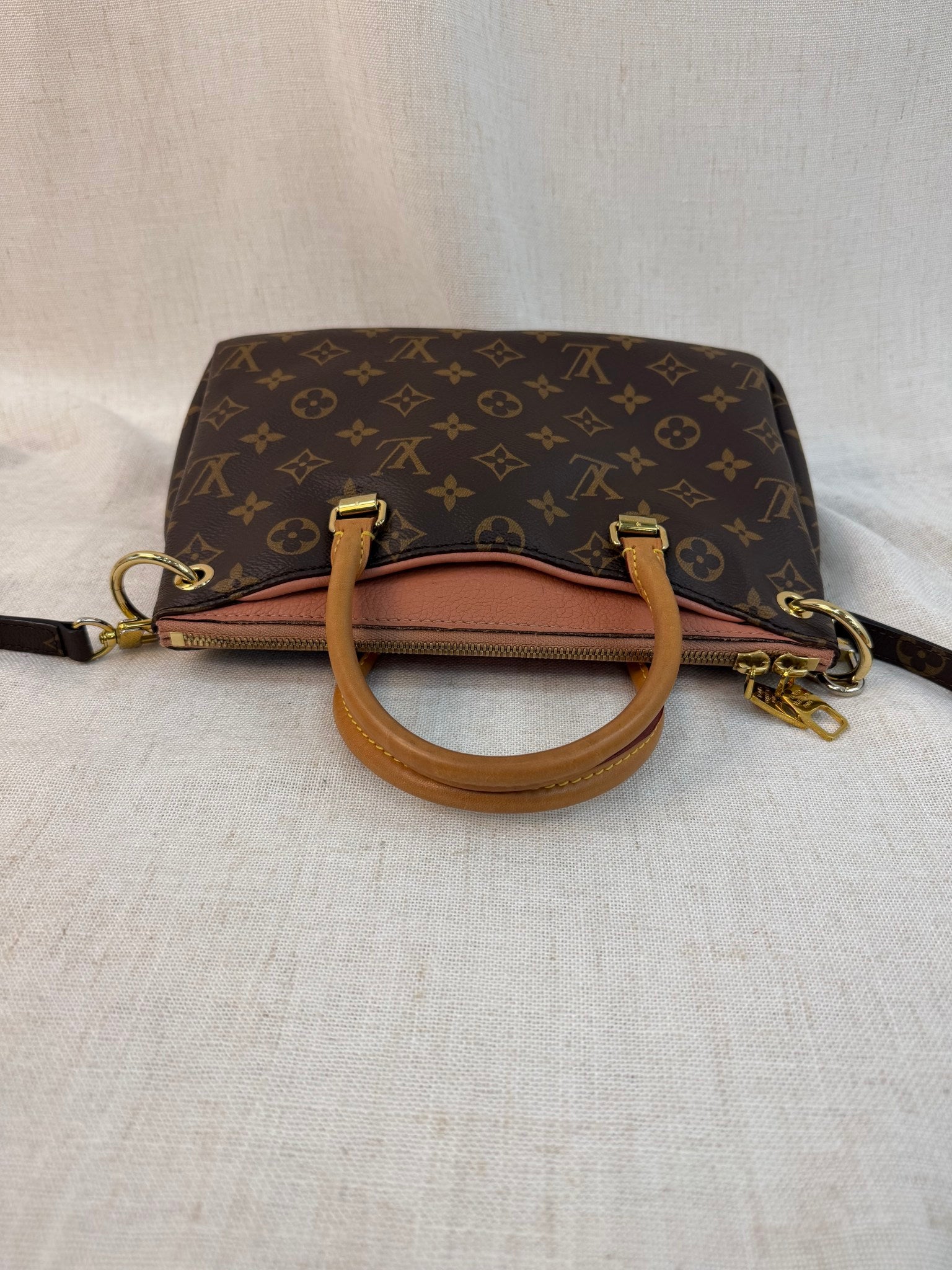 Louis Vuitton Monogram And Rose Pallas BB Bag