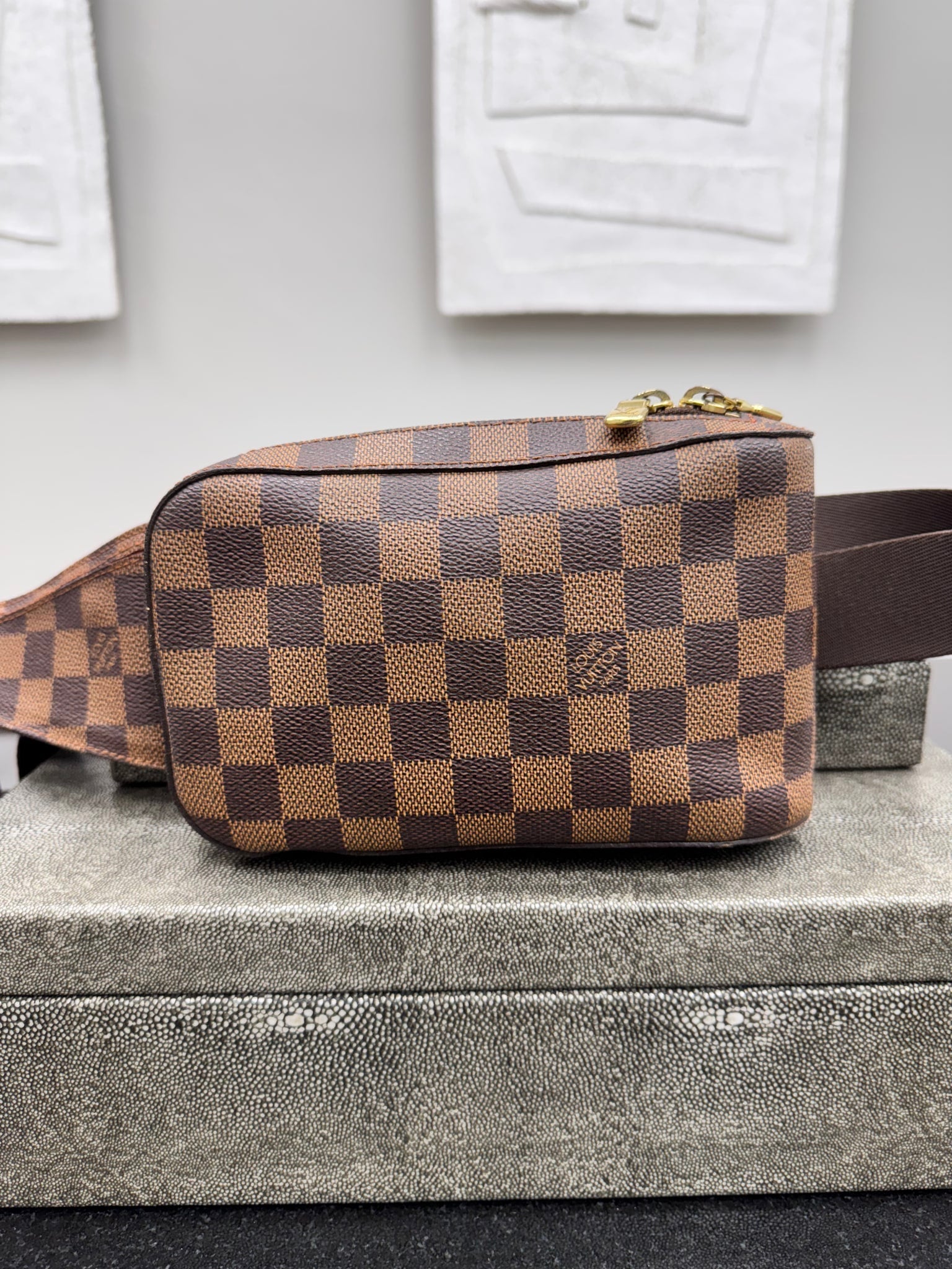 Louis Vuitton Damier Ebene Geronimos Belt Bag