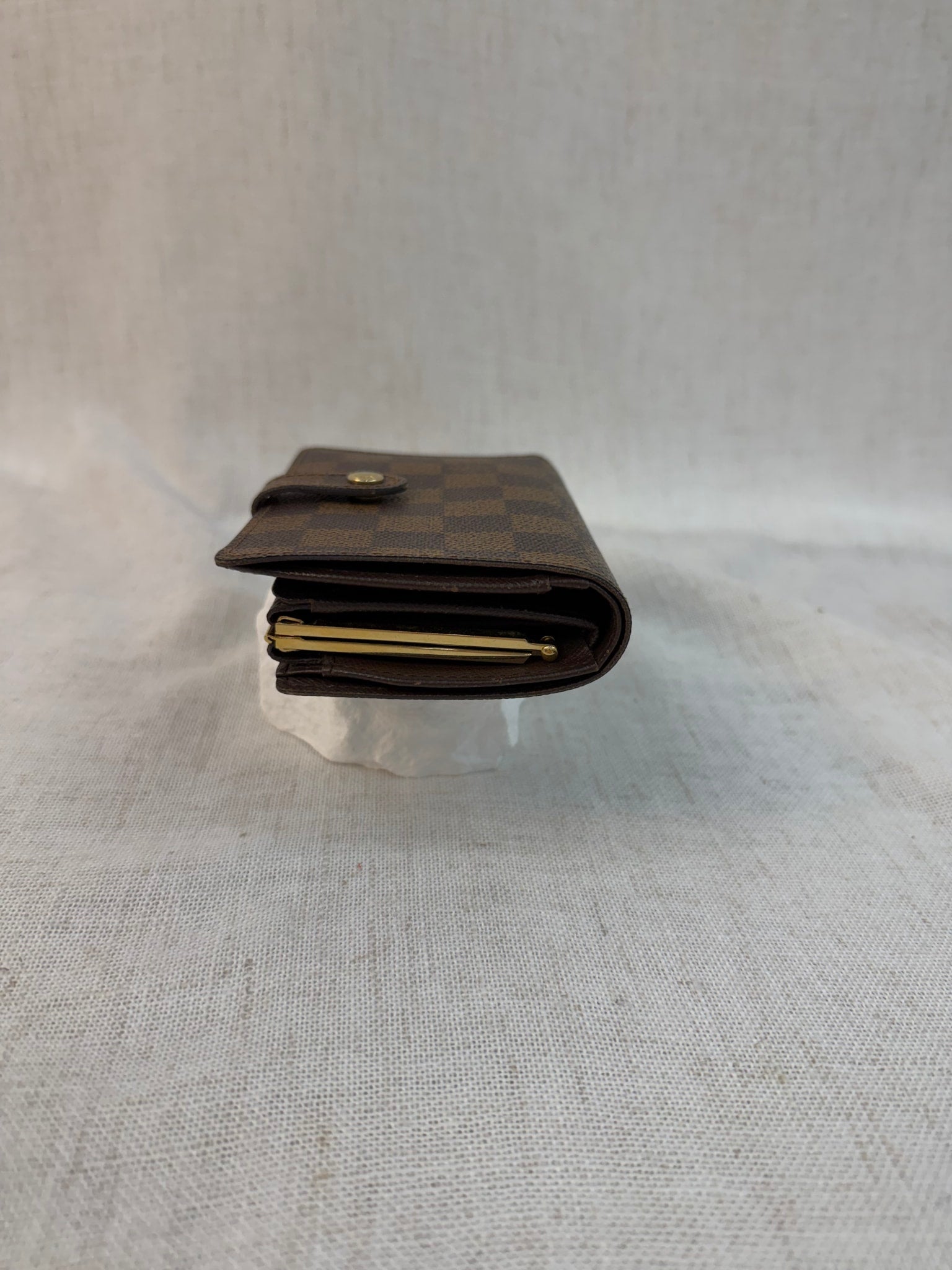 Louis Vuitton Damier Ebene French Wallet