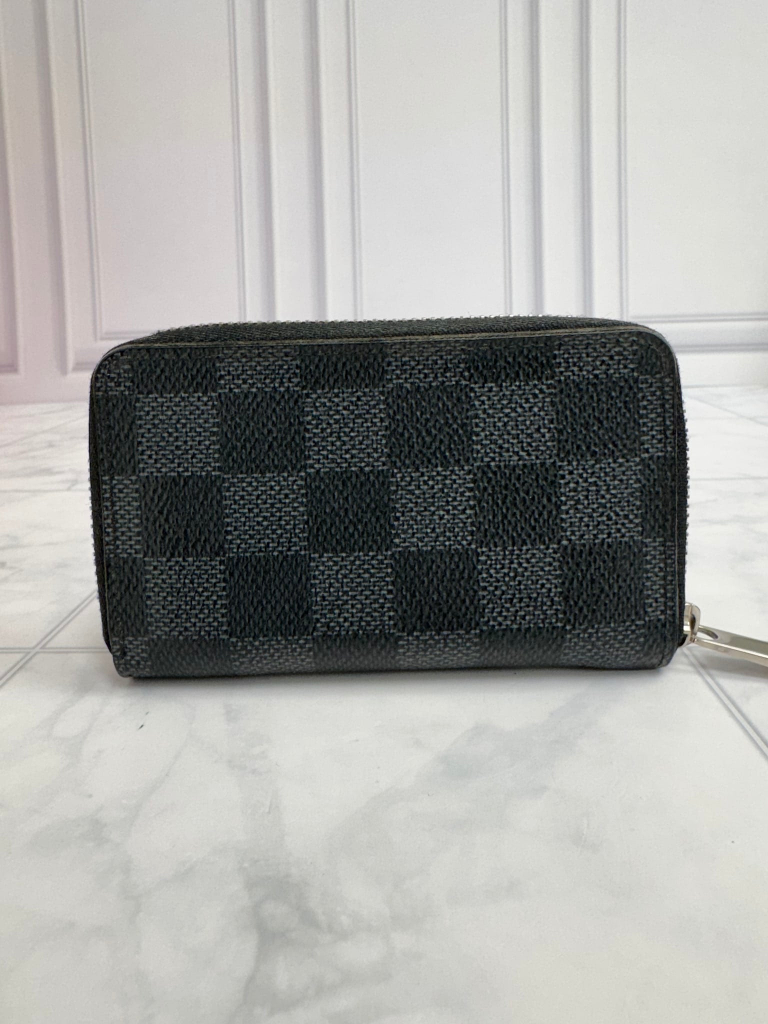 Louis Vuitton Damier Graphite Zippy Coin Purse