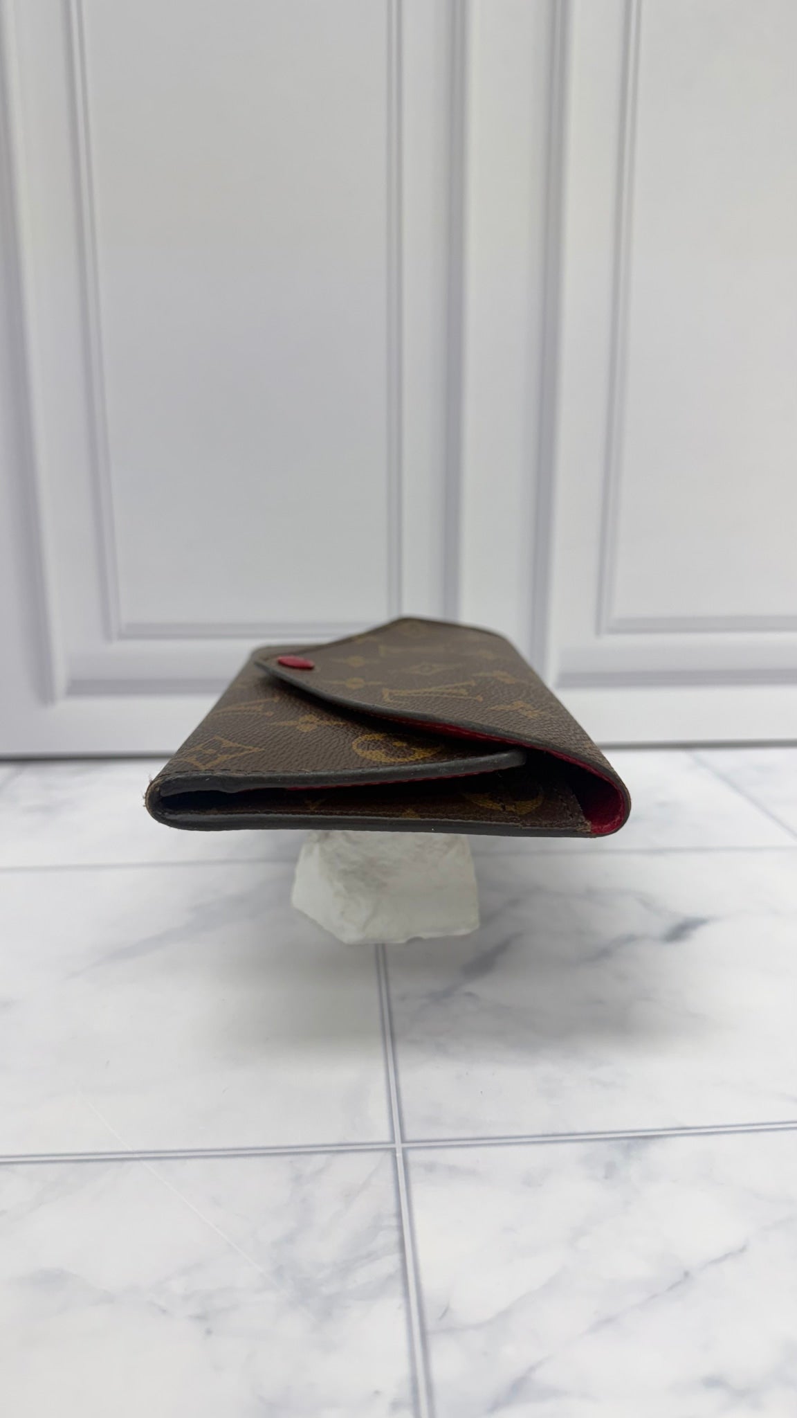 Louis Vuitton Monogram Red Josephine Wallet