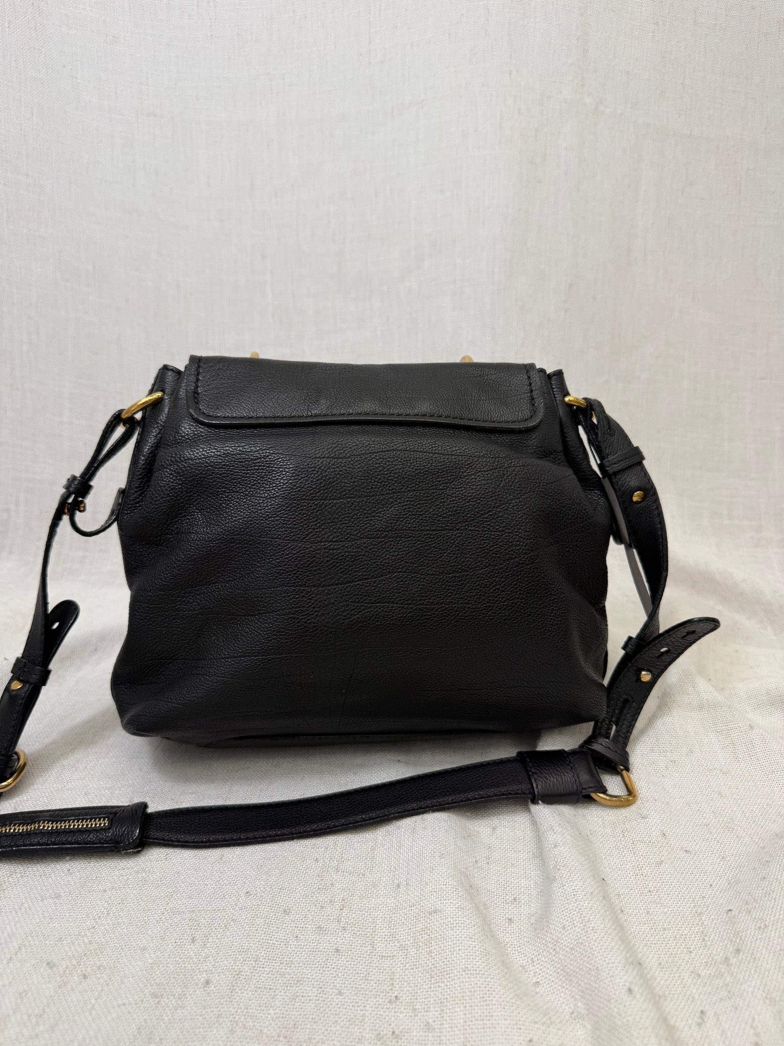 Chloe Black Leather Elsie Bag