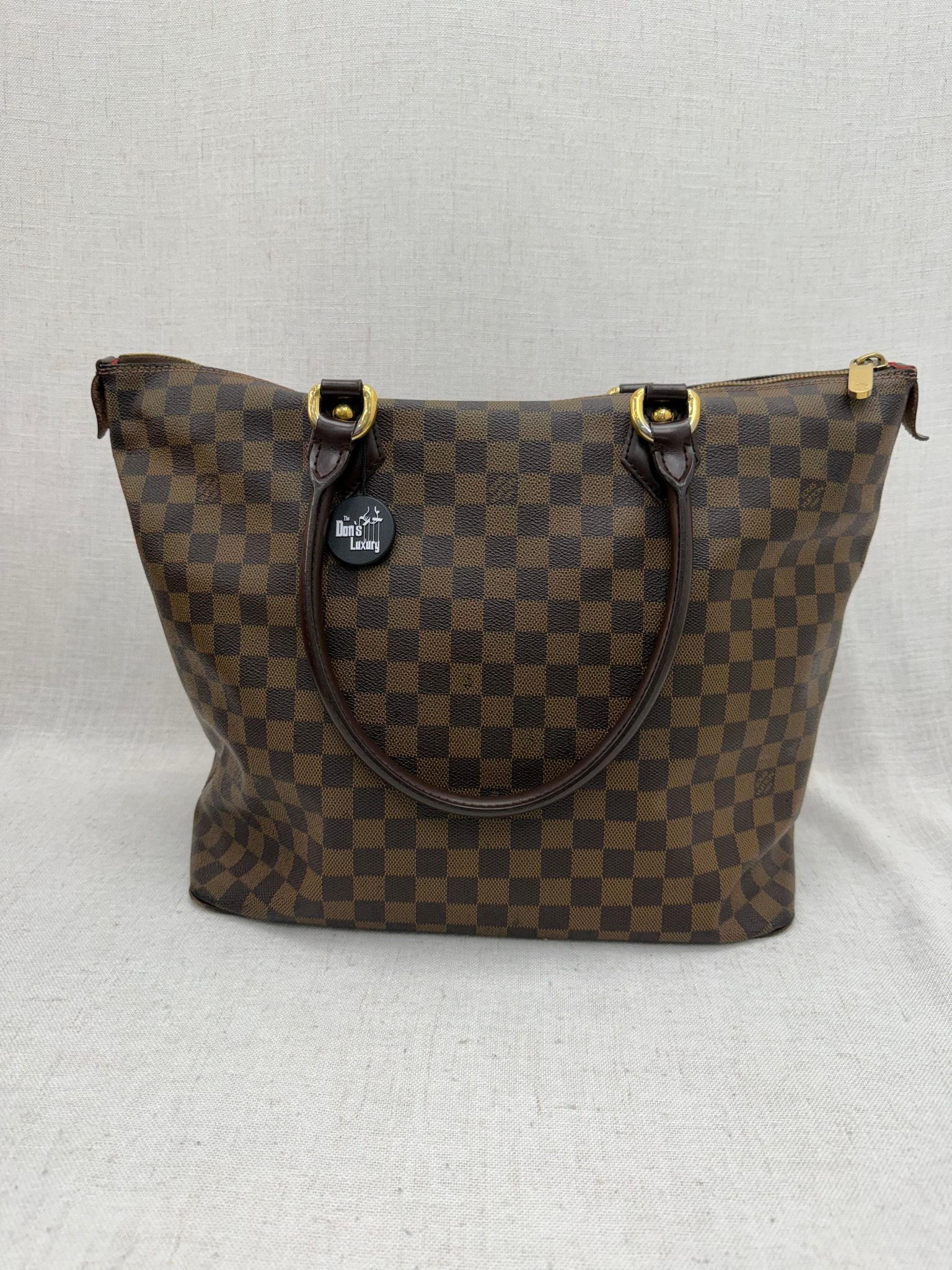 Louis Vuitton Damier Ebene Saleya GM