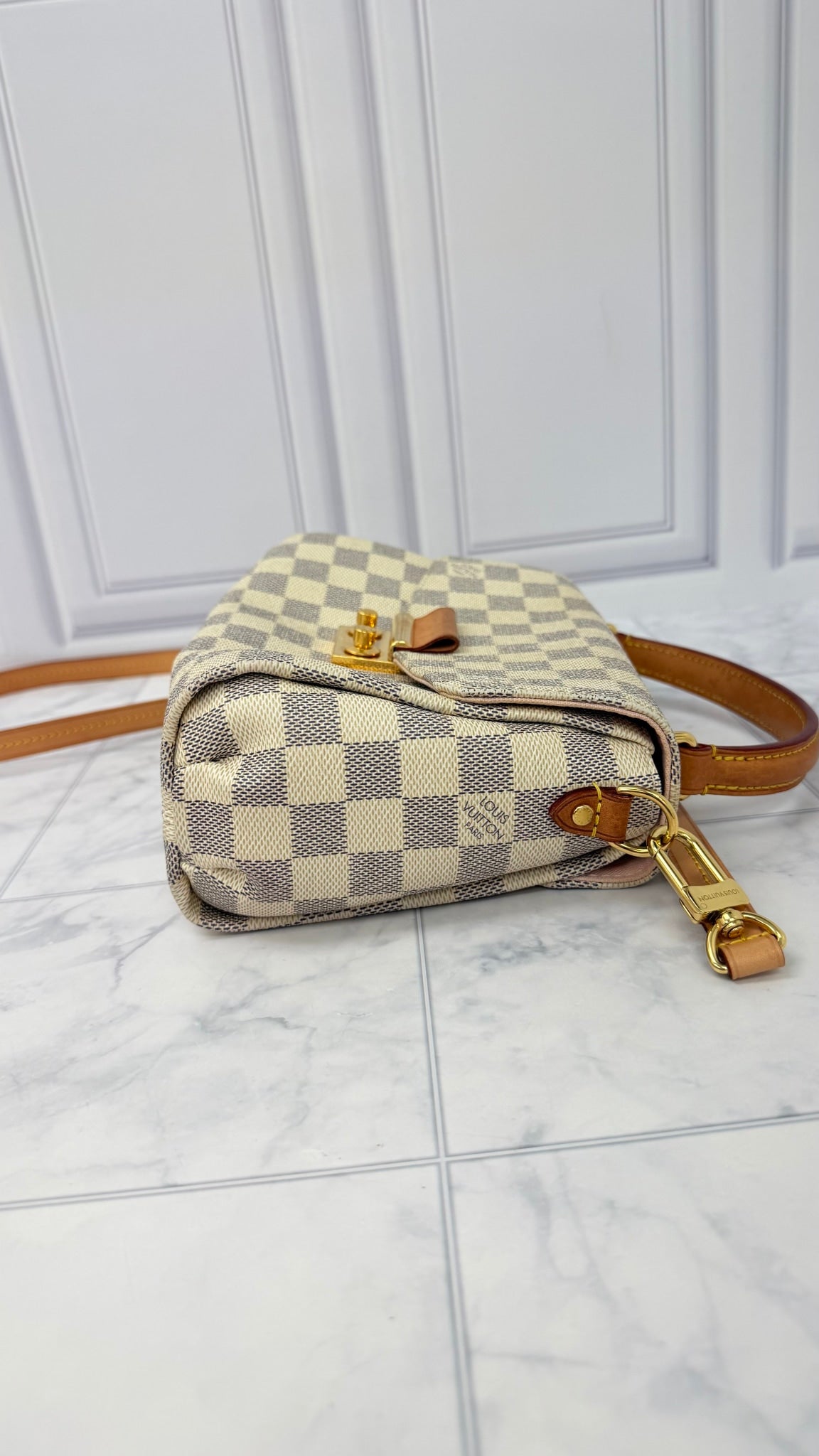 Louis Vuitton Damier Azur Croisette Crossbody Bag