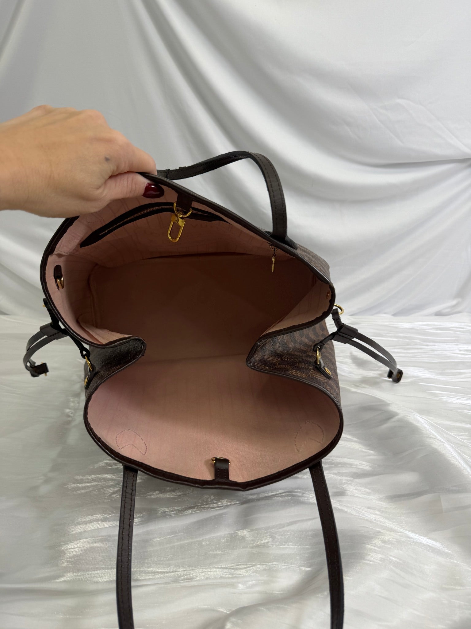 Louis Vuitton Damier Ebene Neverfull MM