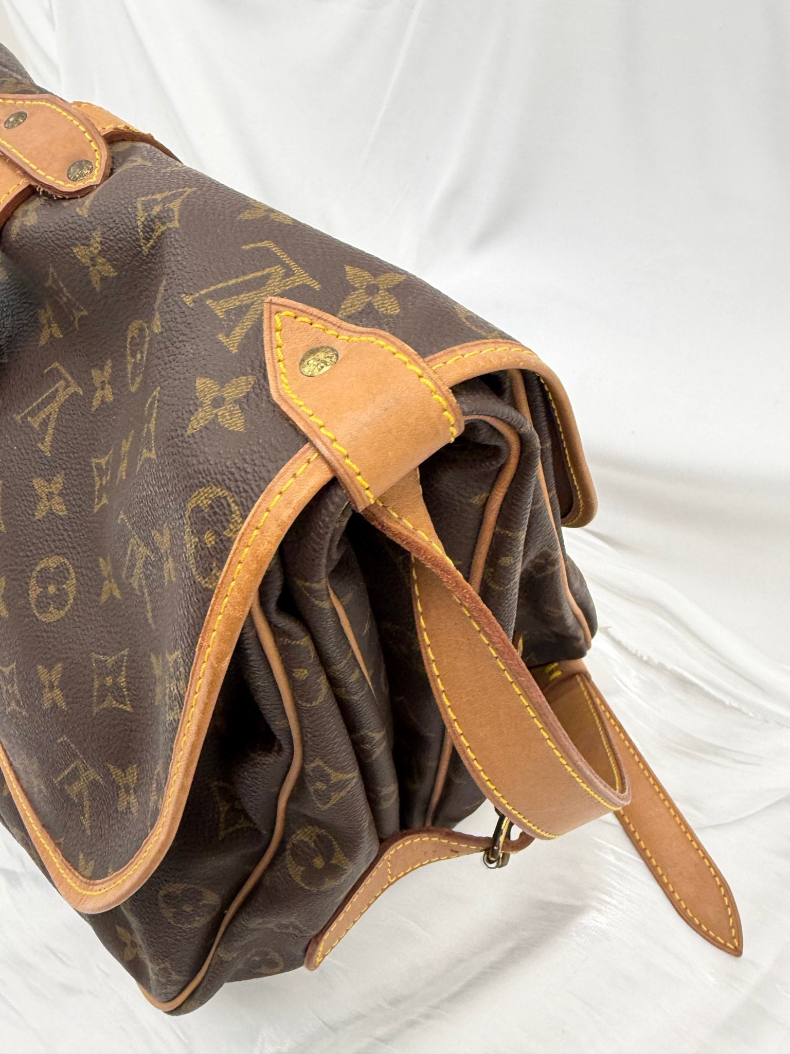 Louis Vuitton Monogram Saumur 35 Bag
