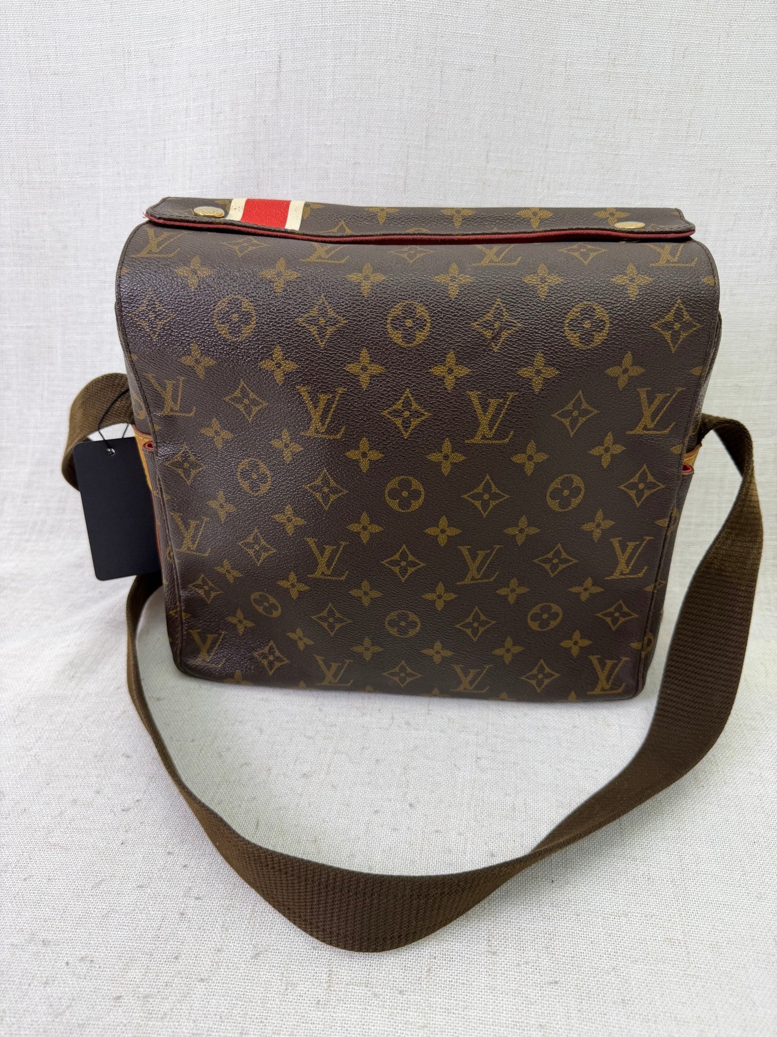 Louis Vuitton Limited Edition Monogram China Run Naviglio Messenger Bag